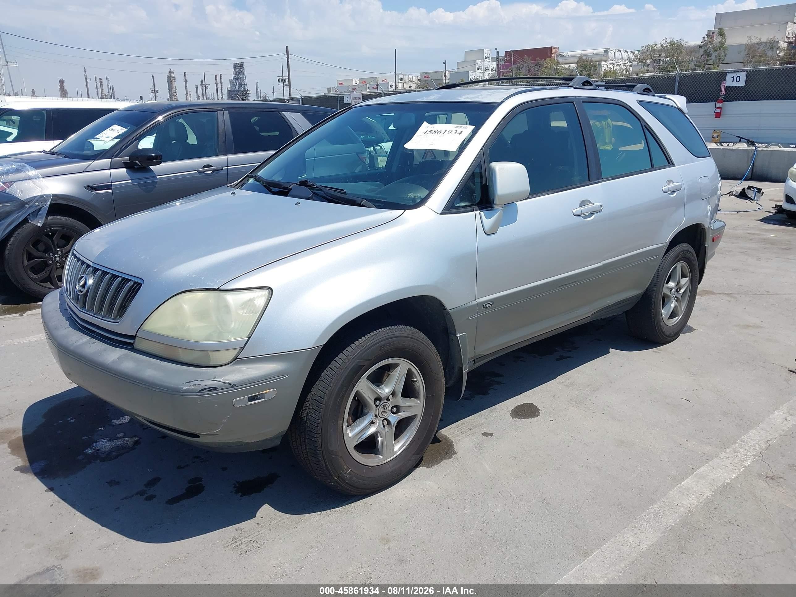 2002 Lexus Rx 300   Silver vin: JTJHF10U520279360