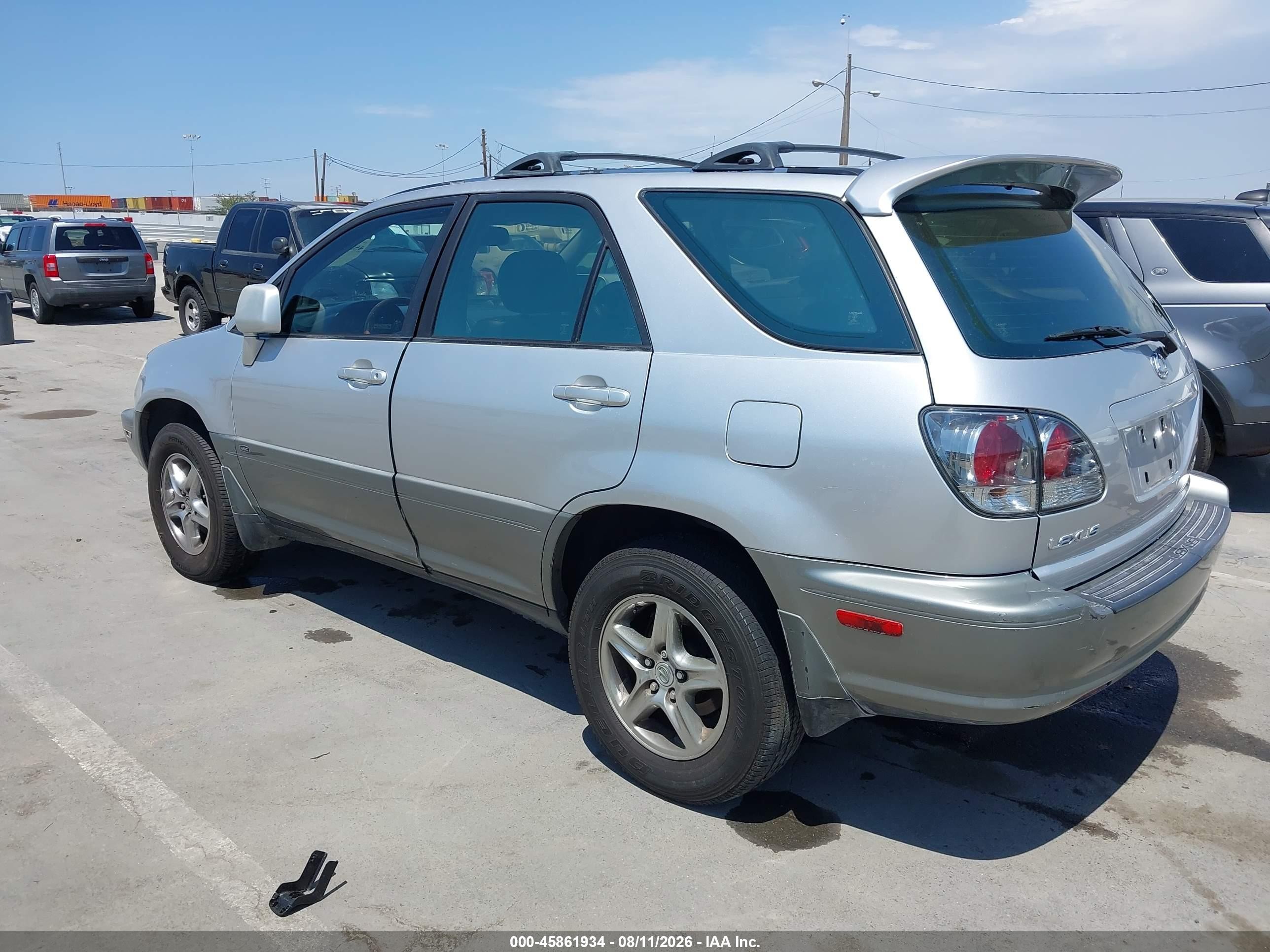 2002 Lexus Rx 300   Silver vin: JTJHF10U520279360