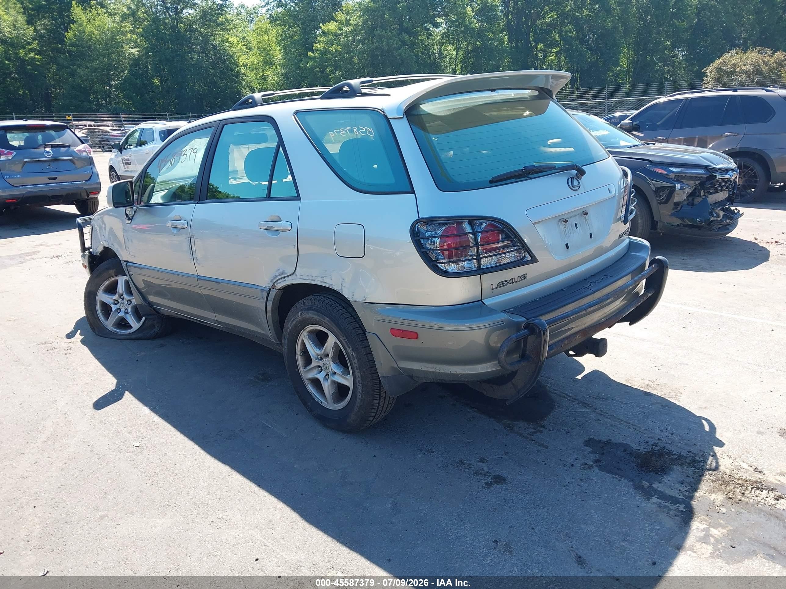2003 Lexus Rx 300   Silver vin: JTJHF10U530296547