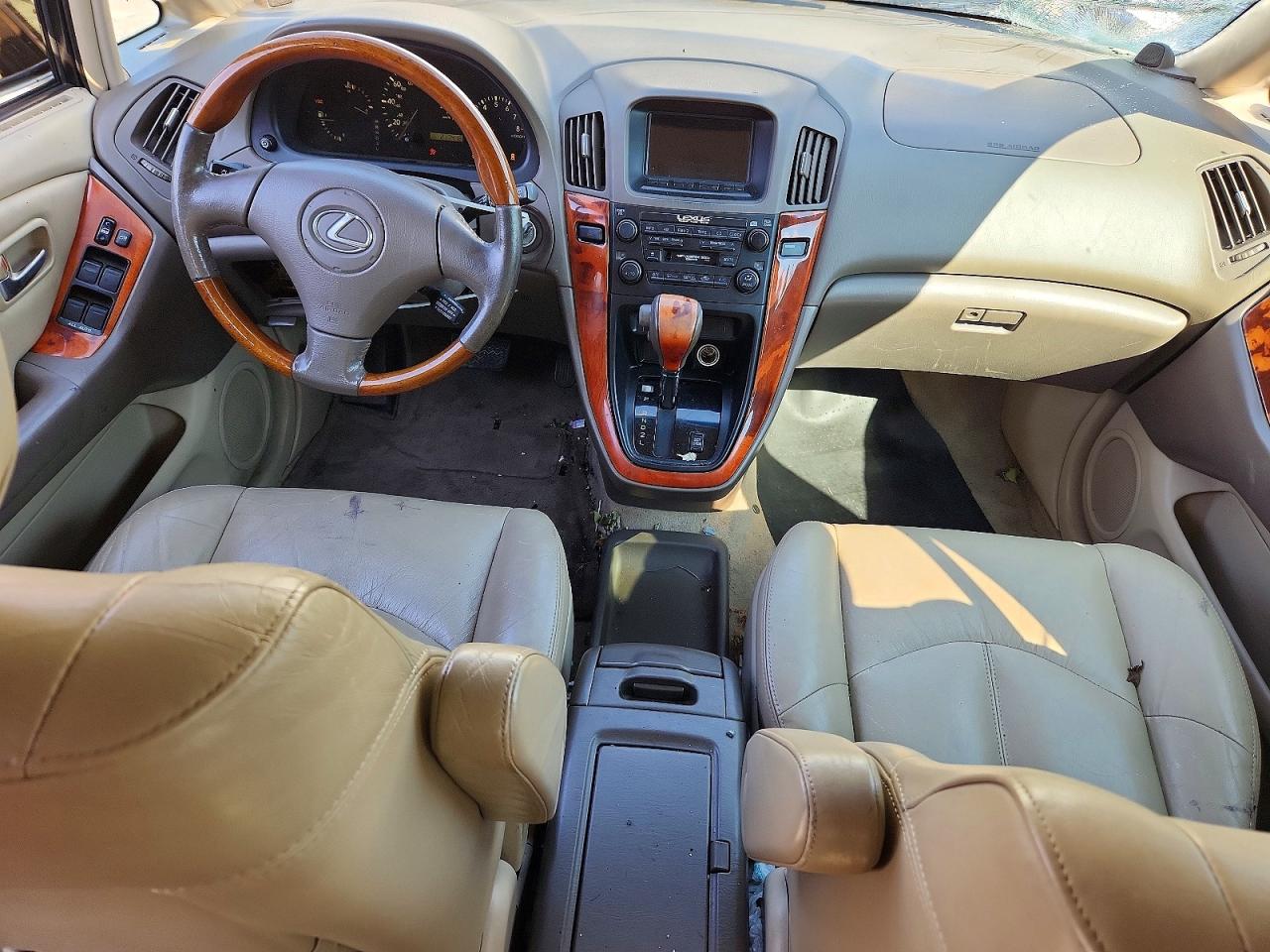 2002 Lexus Rx 300 White vin: JTJHF10U620244651