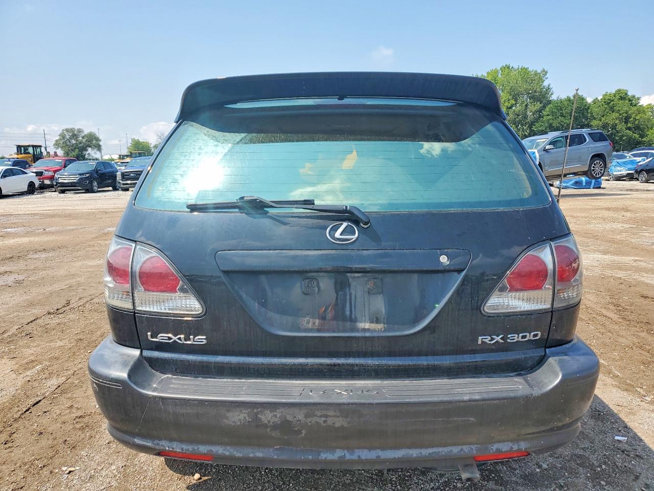 2003 Lexus Rx 300 Black vin: JTJHF10U630310990