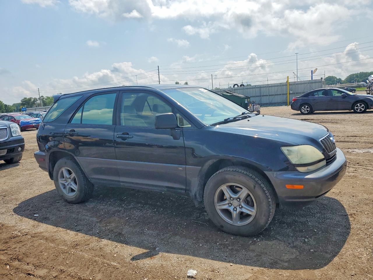 2003 Lexus Rx 300 Black vin: JTJHF10U630310990