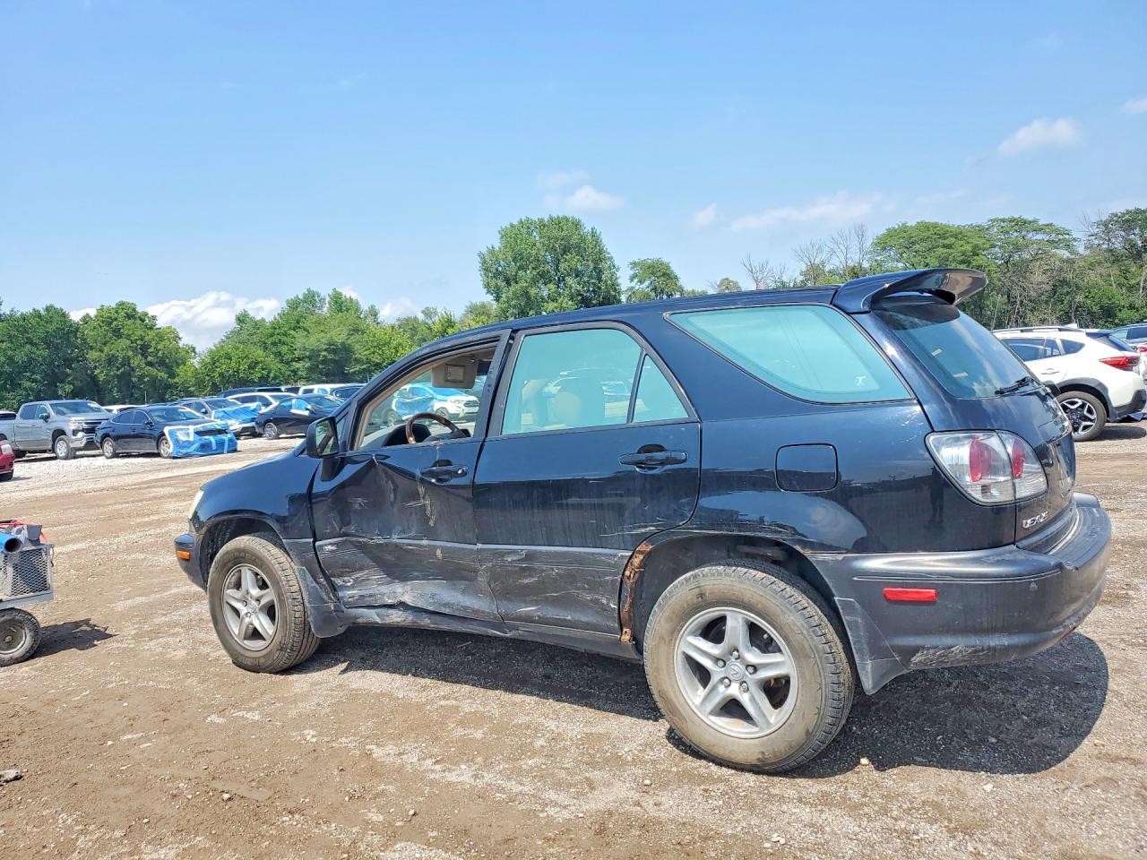 2003 Lexus Rx 300 Black vin: JTJHF10U630310990