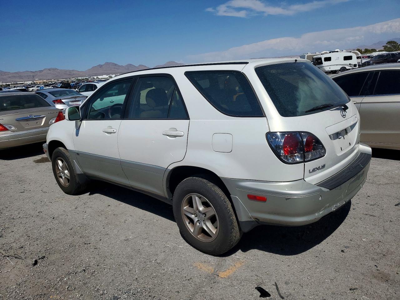 2002 Lexus Rx 300 White vin: JTJHF10U720244111