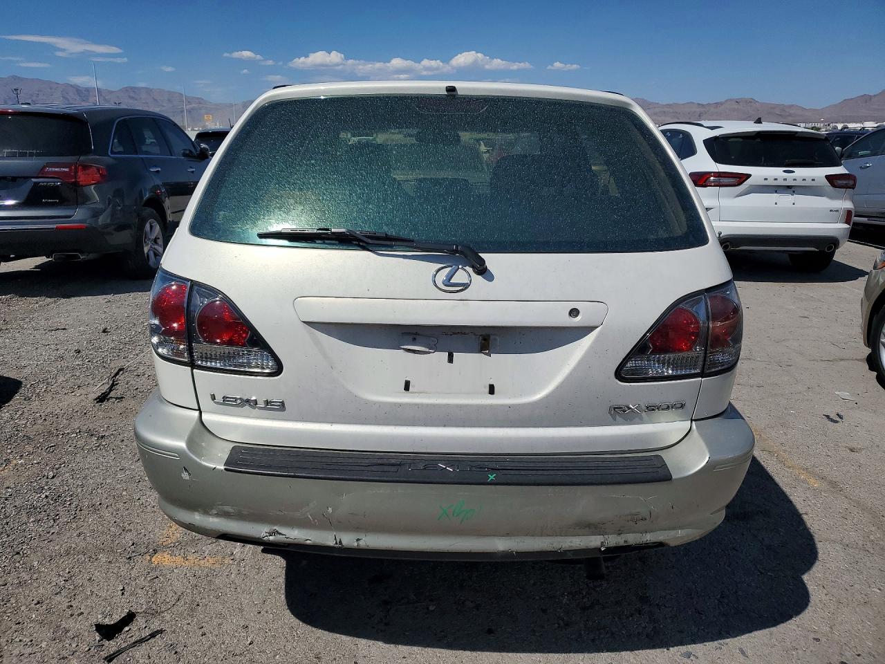 2002 Lexus Rx 300 White vin: JTJHF10U720244111