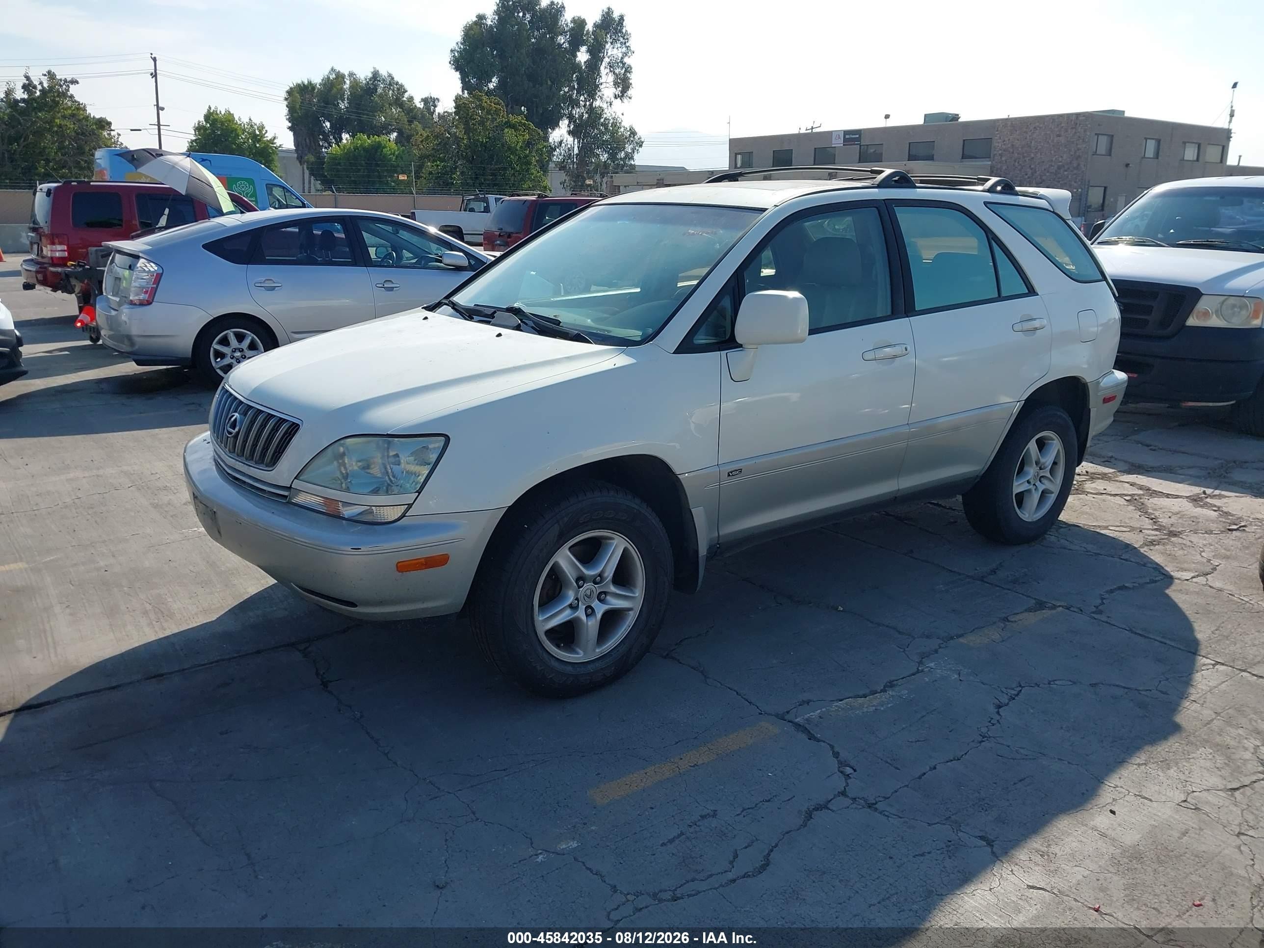 2002 Lexus Rx 300   Белый vin: JTJHF10U720251768