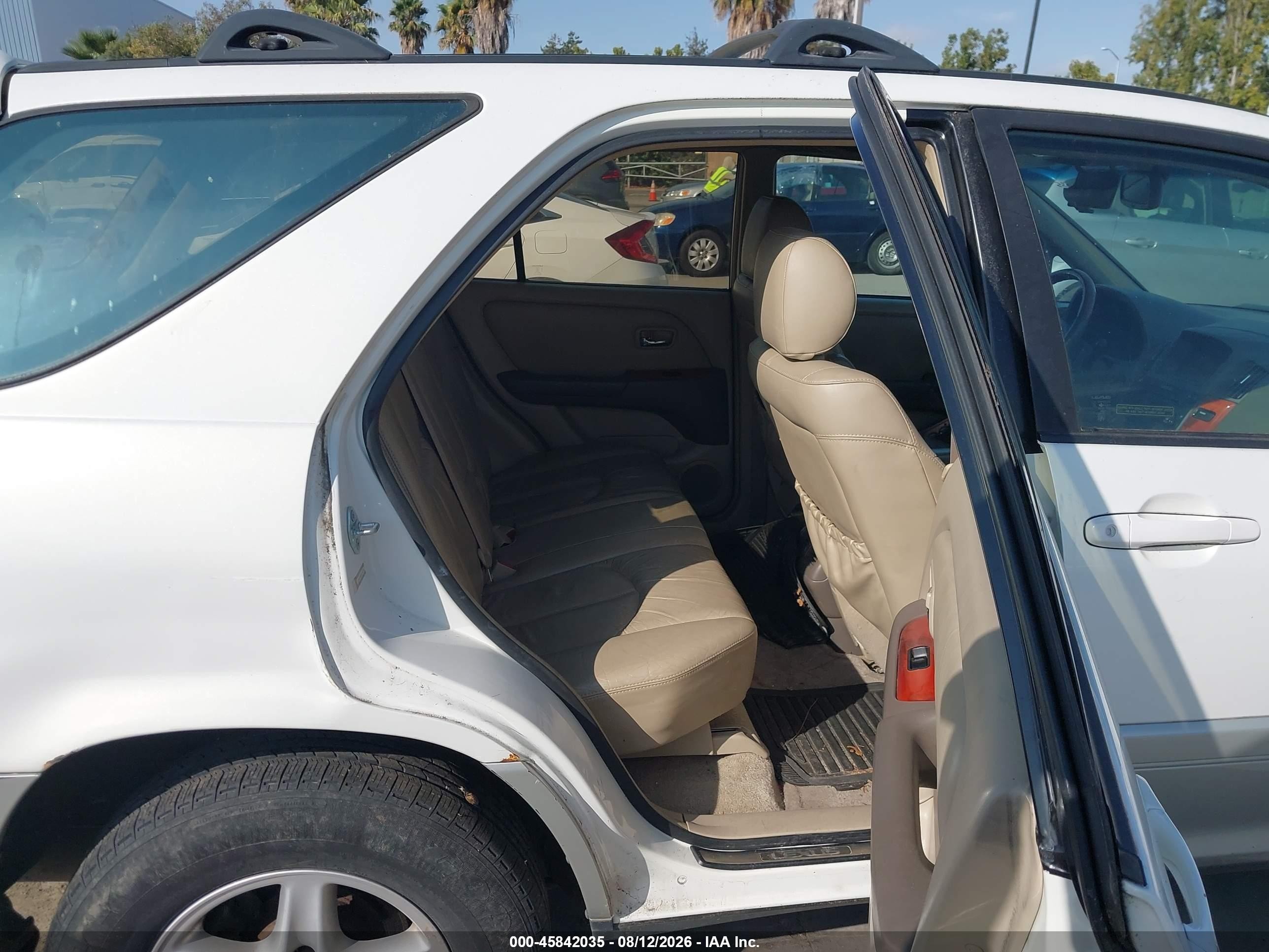 2002 Lexus Rx 300   Белый vin: JTJHF10U720251768