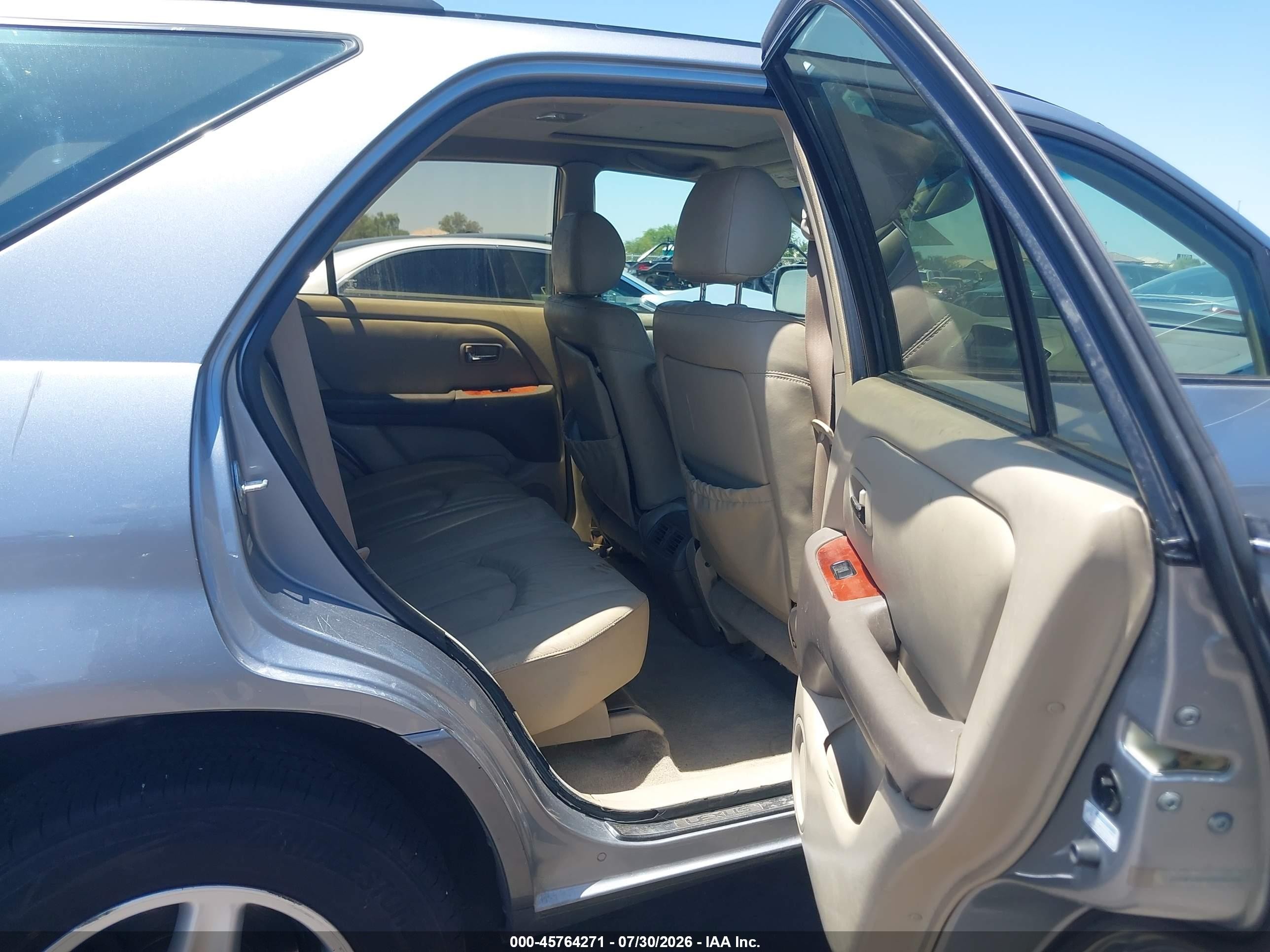 2002 Lexus Rx 300   Silver vin: JTJHF10U720252466