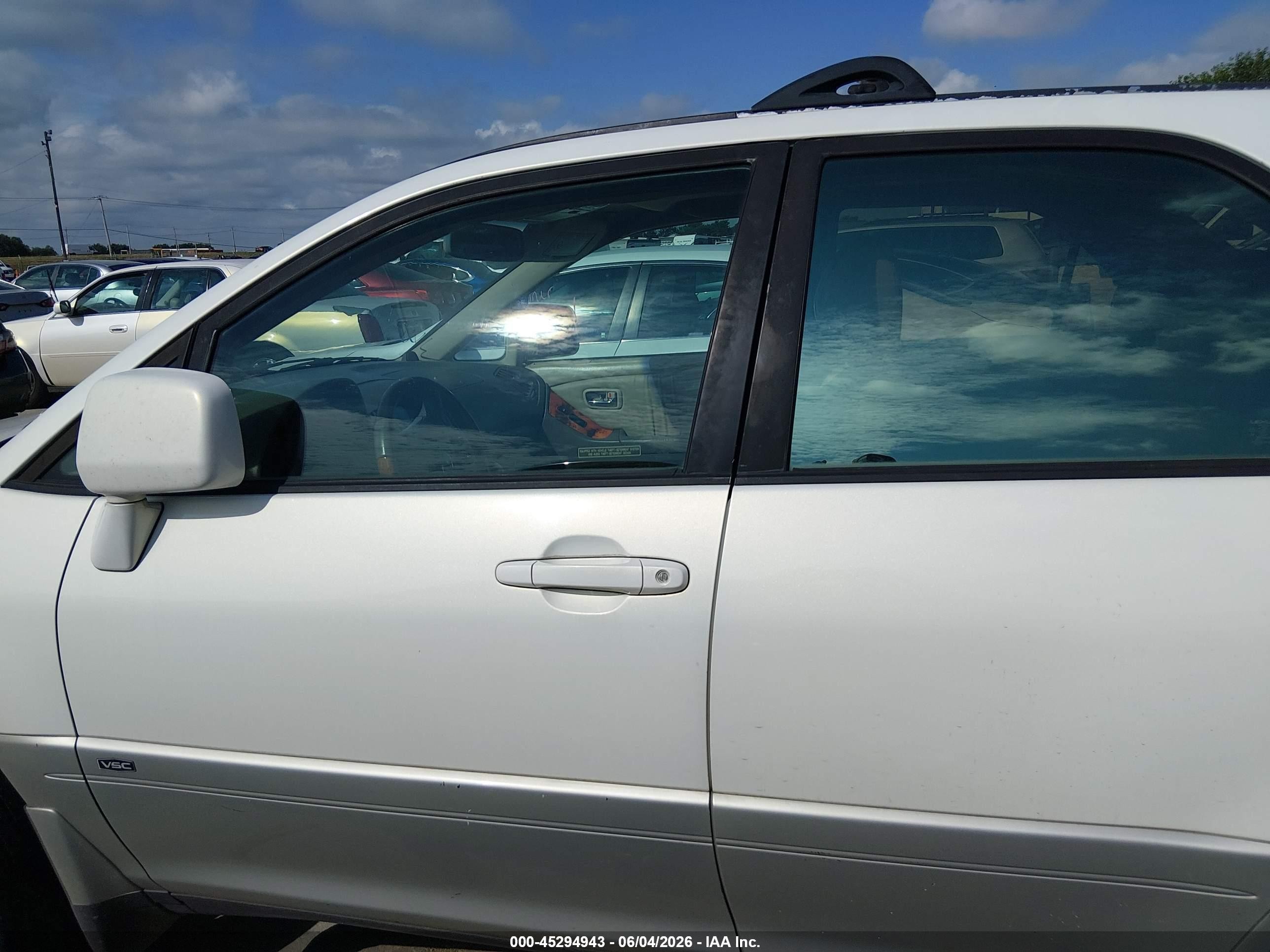2002 Lexus Rx 300   White vin: JTJHF10U720266044