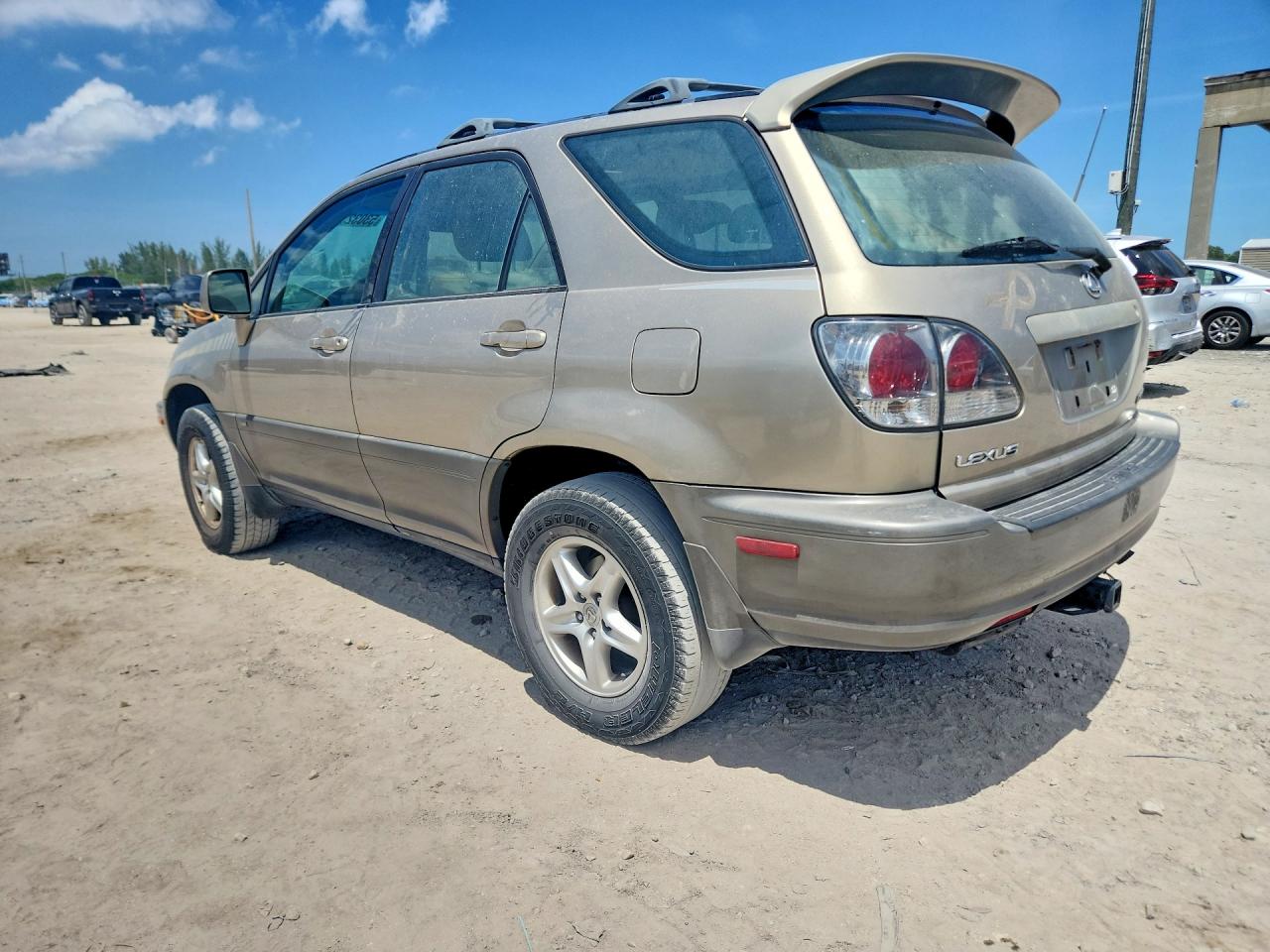 2002 Lexus Rx 300 Brown vin: JTJHF10U720267355
