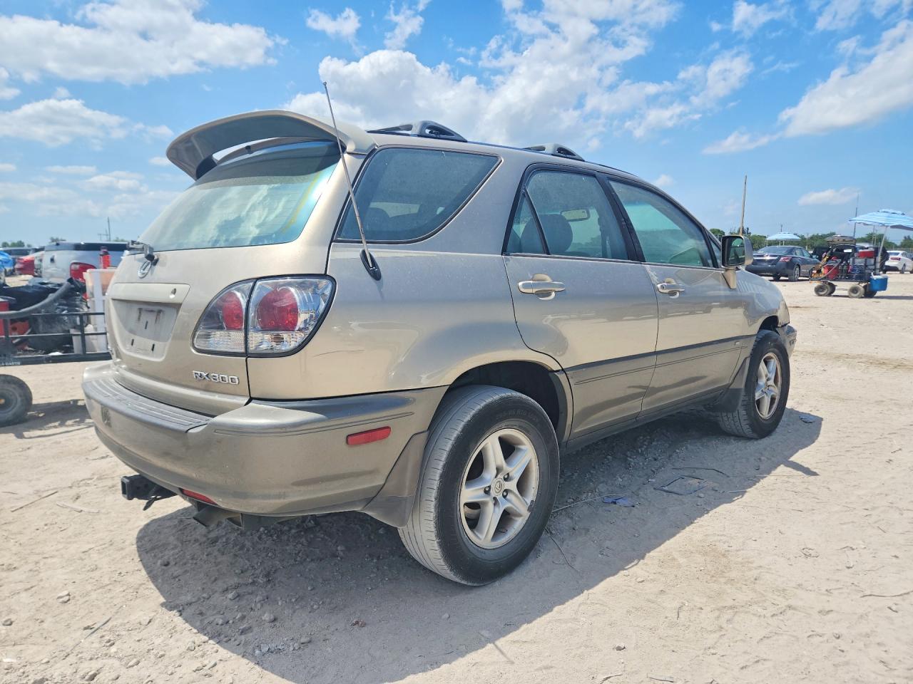 2002 Lexus Rx 300 Brown vin: JTJHF10U720267355