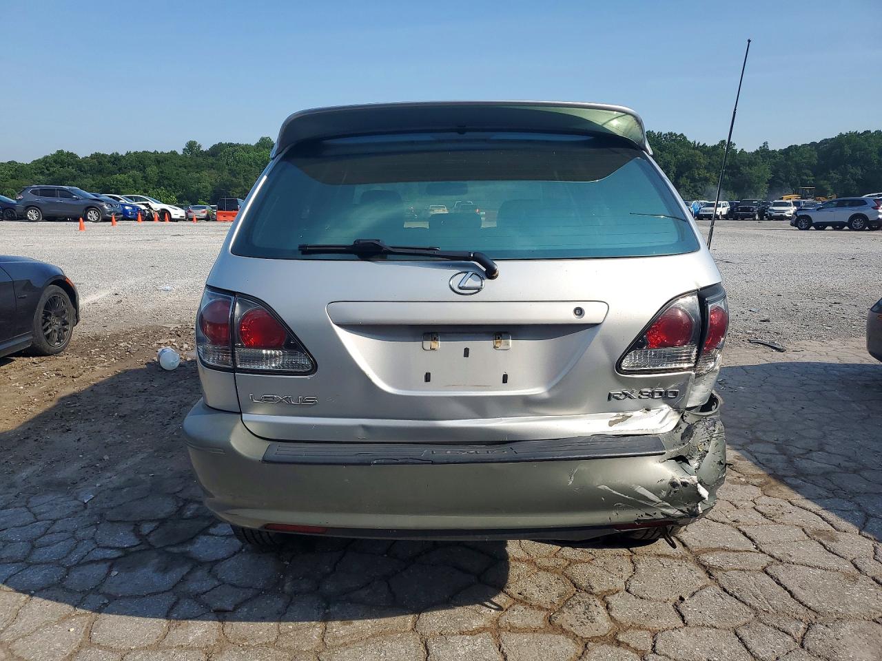 2002 Lexus Rx 300 White vin: JTJHF10U720289517