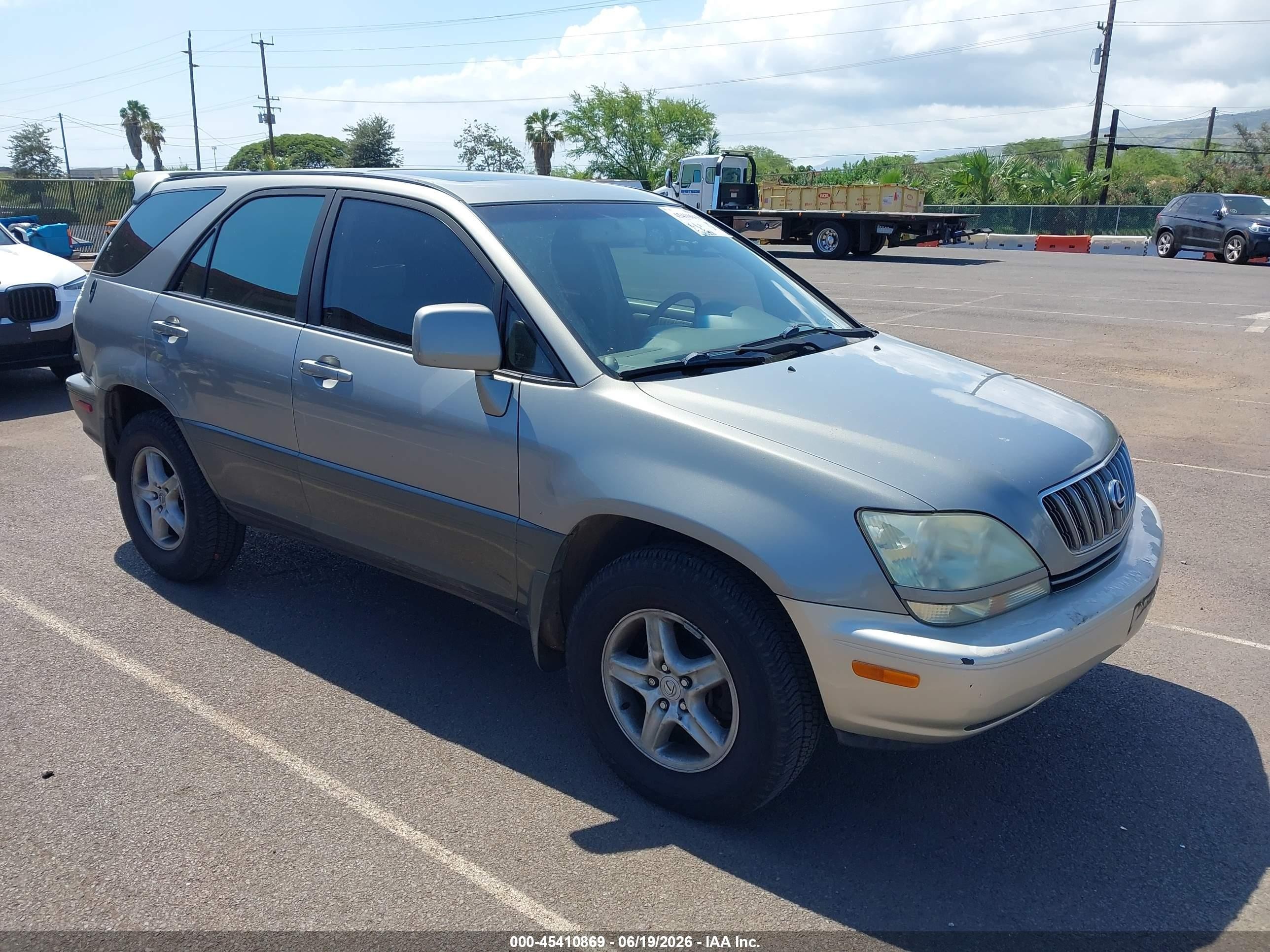 2002 Lexus Rx 300   Gray vin: JTJHF10U720292272