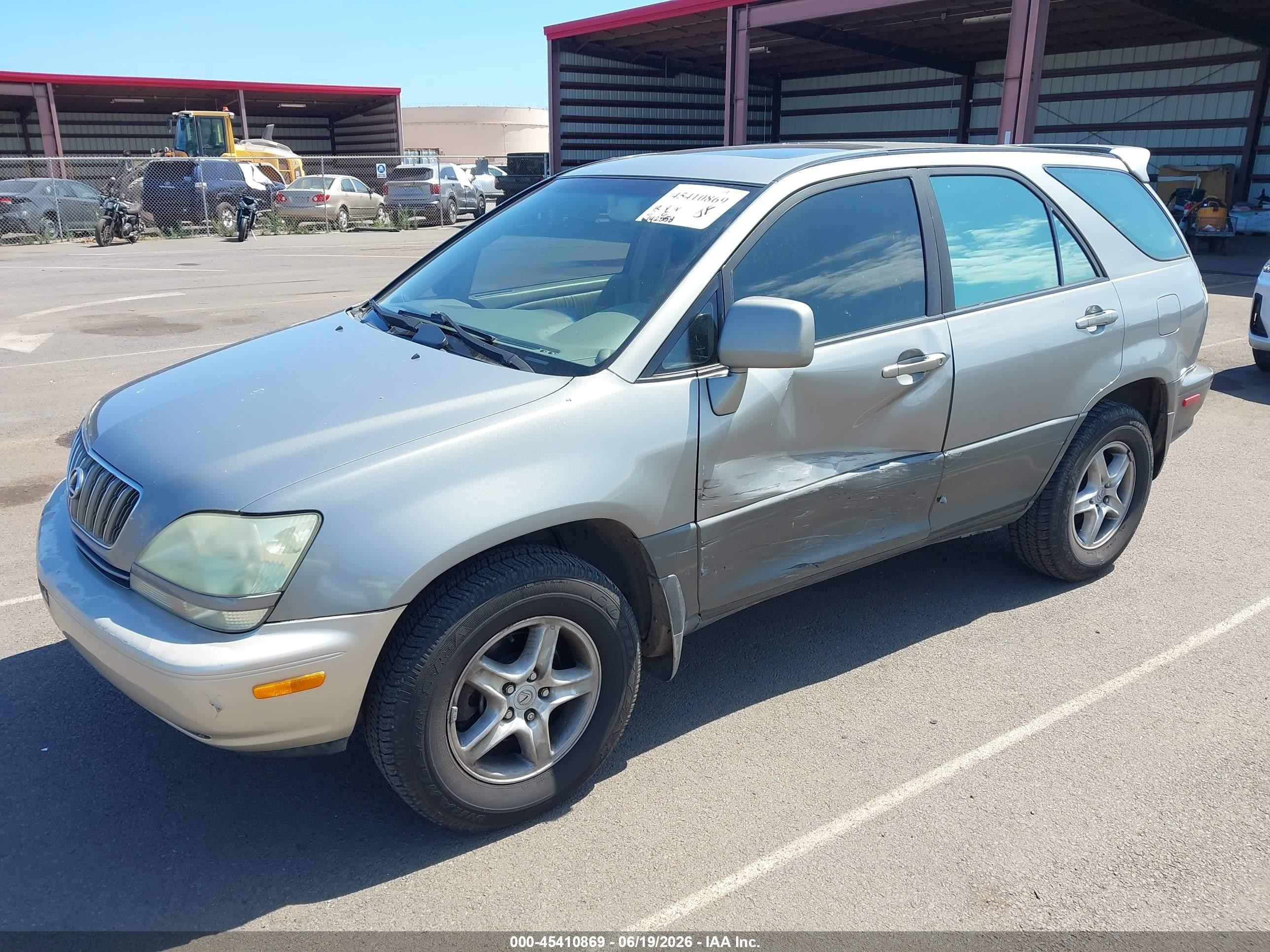 2002 Lexus Rx 300   Gray vin: JTJHF10U720292272