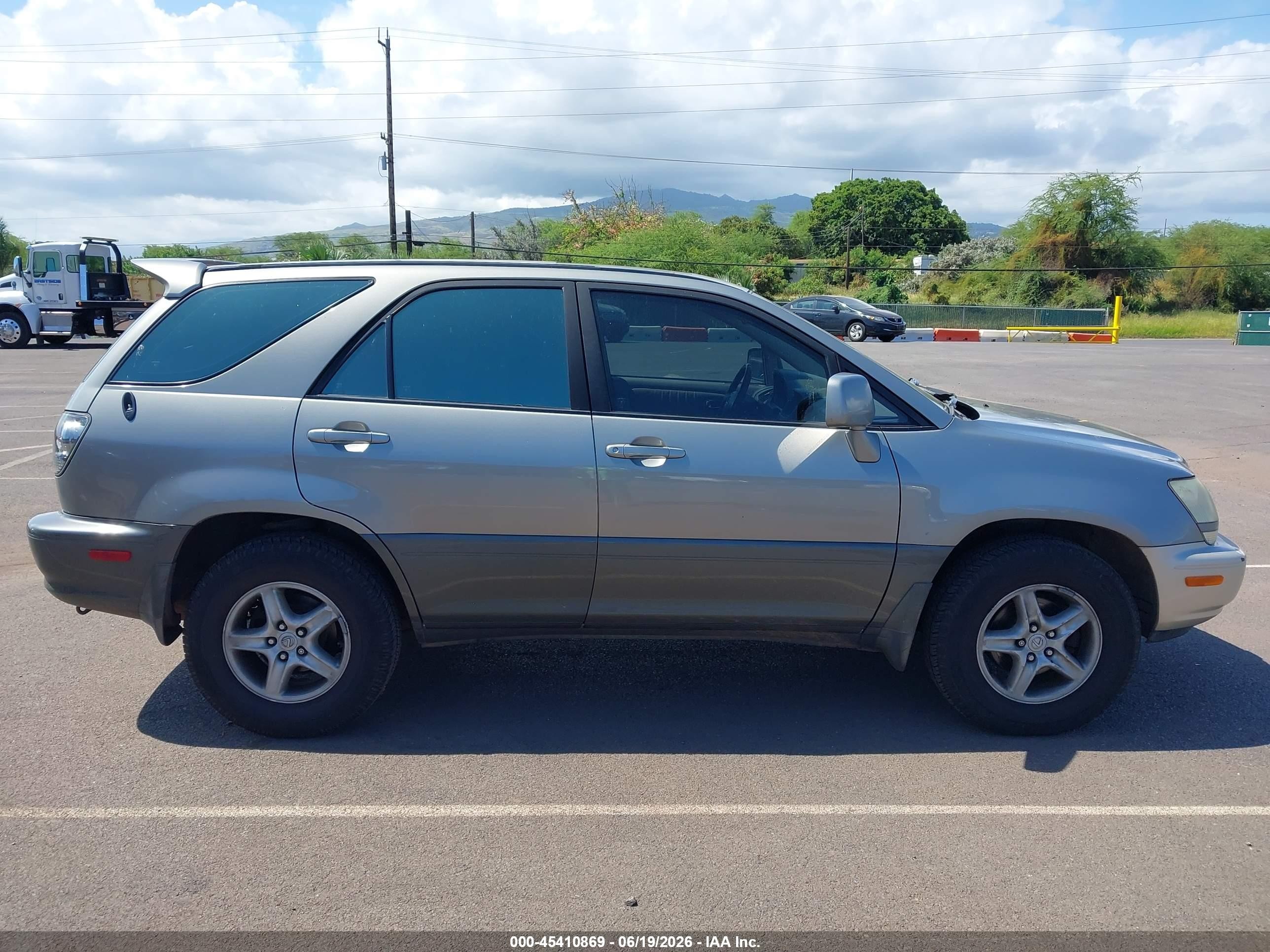 2002 Lexus Rx 300   Gray vin: JTJHF10U720292272