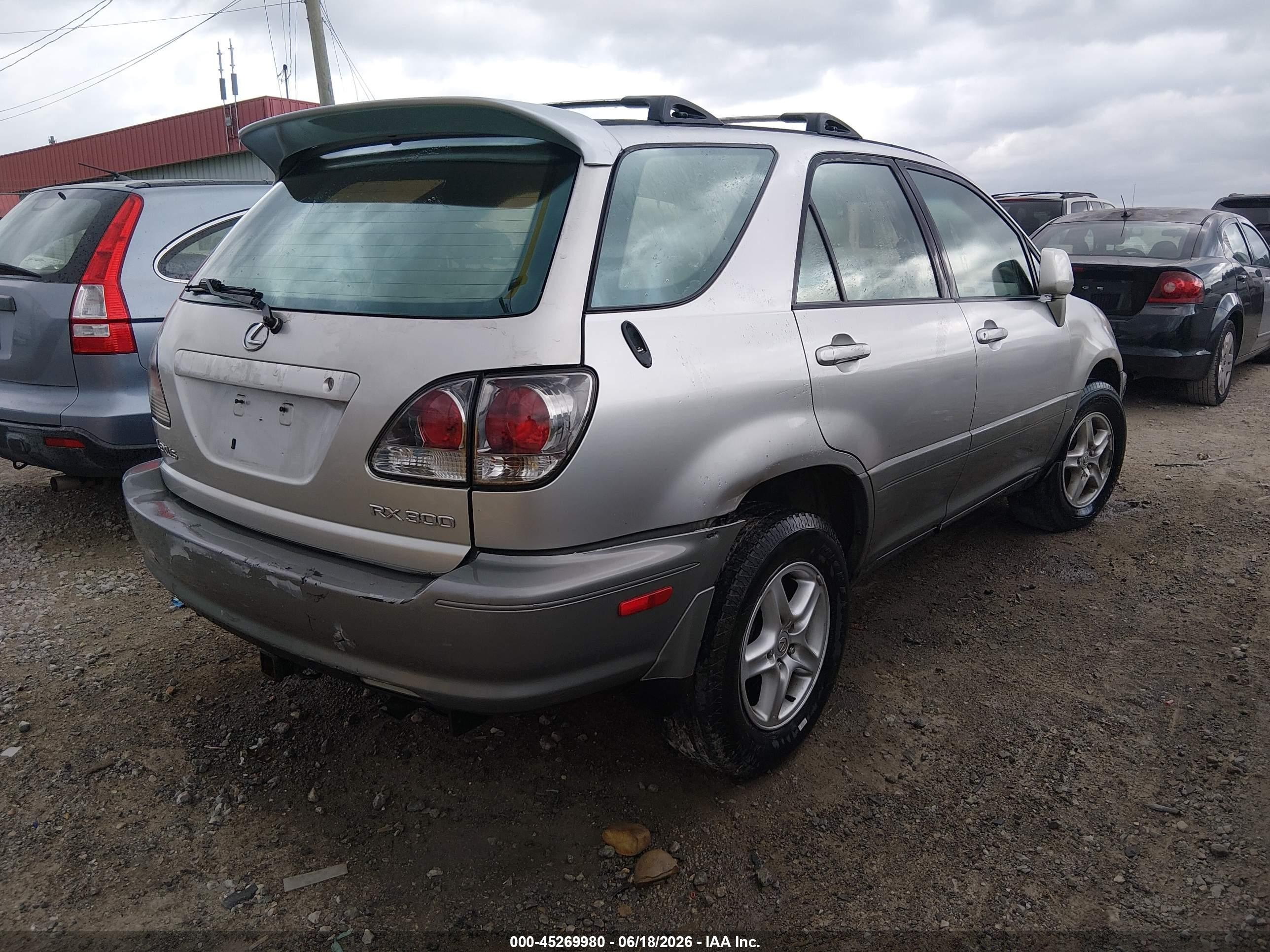 2001 Lexus Rx 300   Beige vin: JTJHF10U810166629
