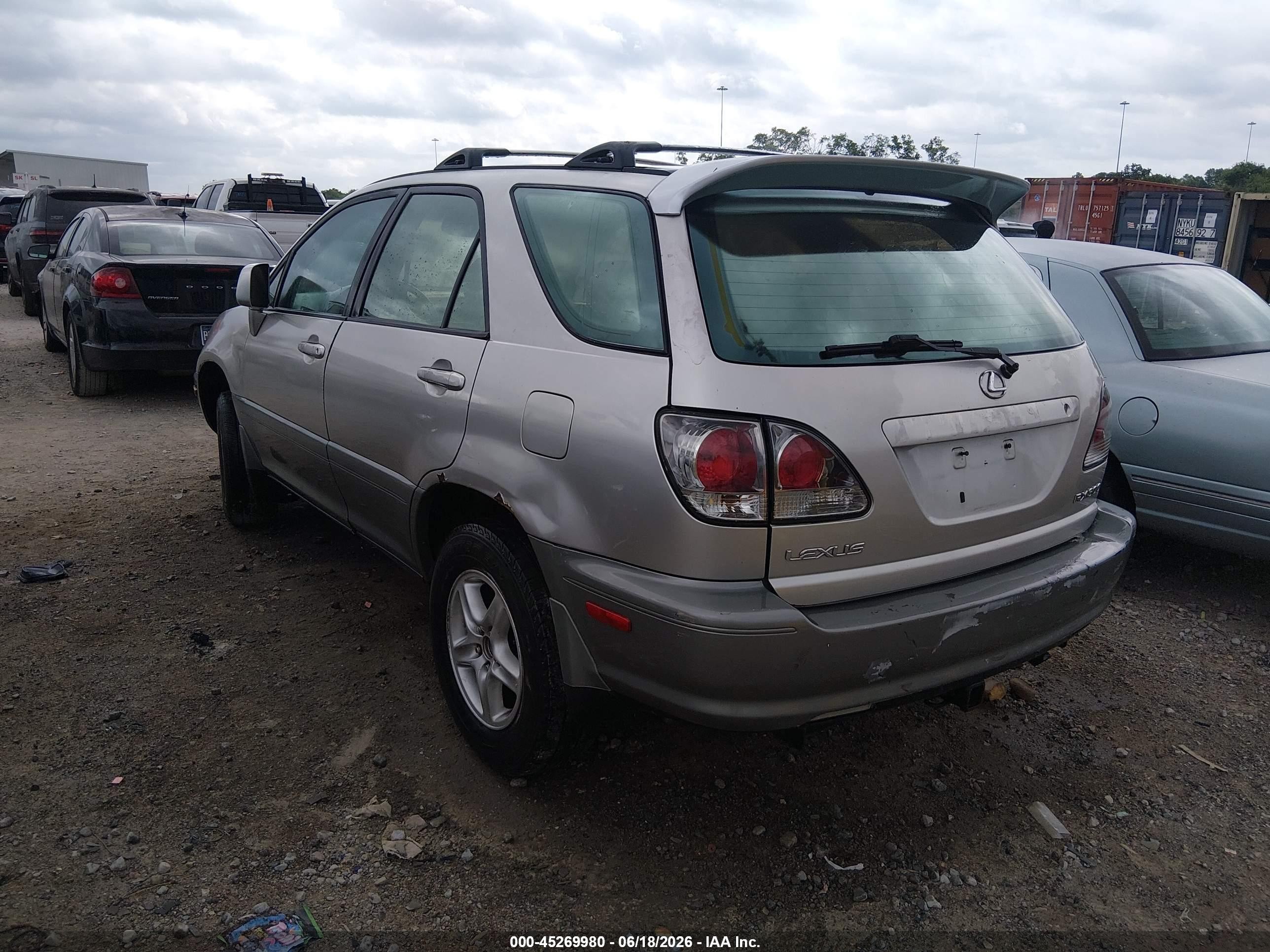 2001 Lexus Rx 300   Beige vin: JTJHF10U810166629