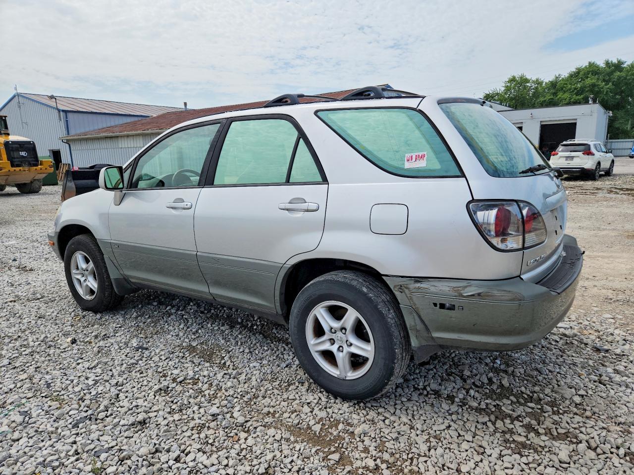 2002 Lexus Rx 300 Silver vin: JTJHF10U820290398