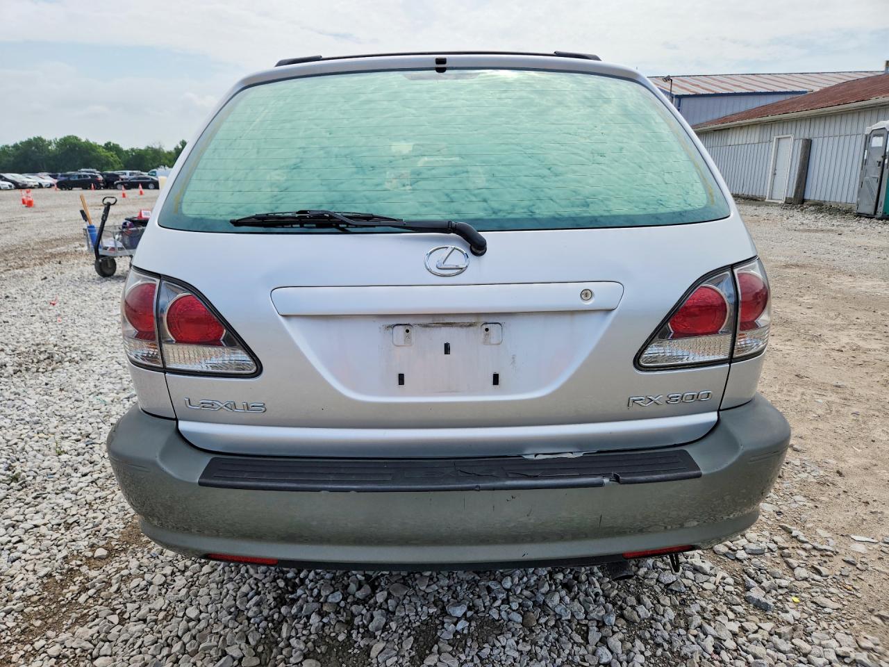 2002 Lexus Rx 300 Silver vin: JTJHF10U820290398