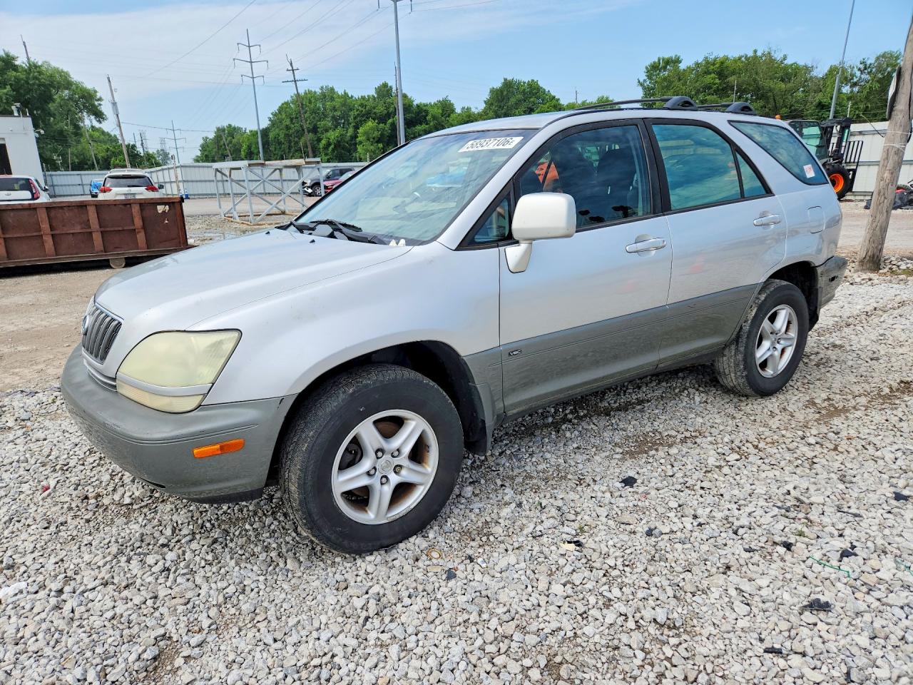 2002 Lexus Rx 300 Серебряный vin: JTJHF10U820290398