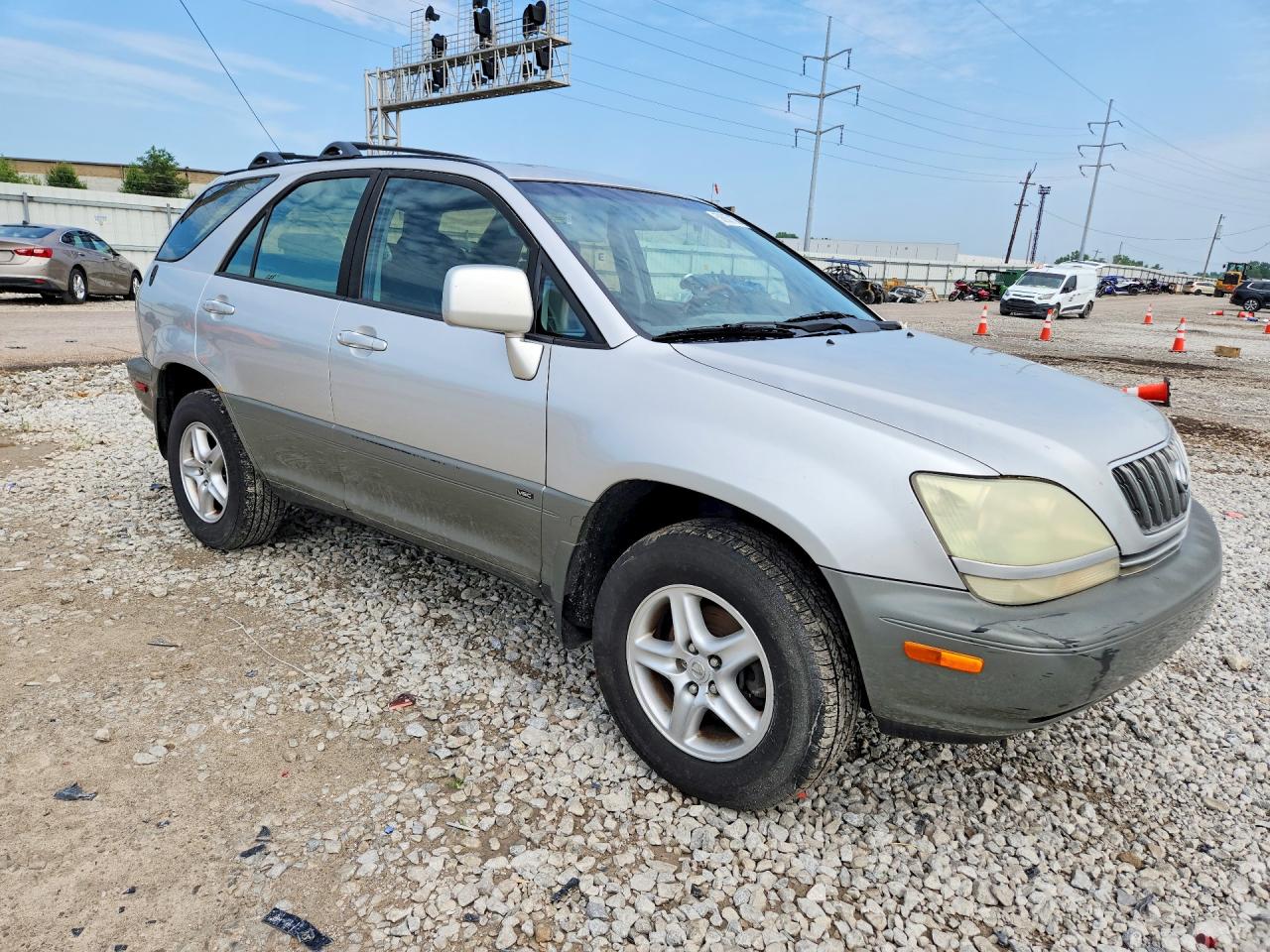 2002 Lexus Rx 300 Silver vin: JTJHF10U820290398