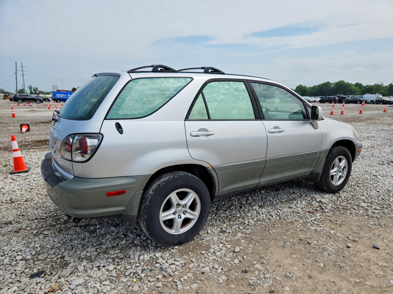 2002 Lexus Rx 300 Silver vin: JTJHF10U820290398