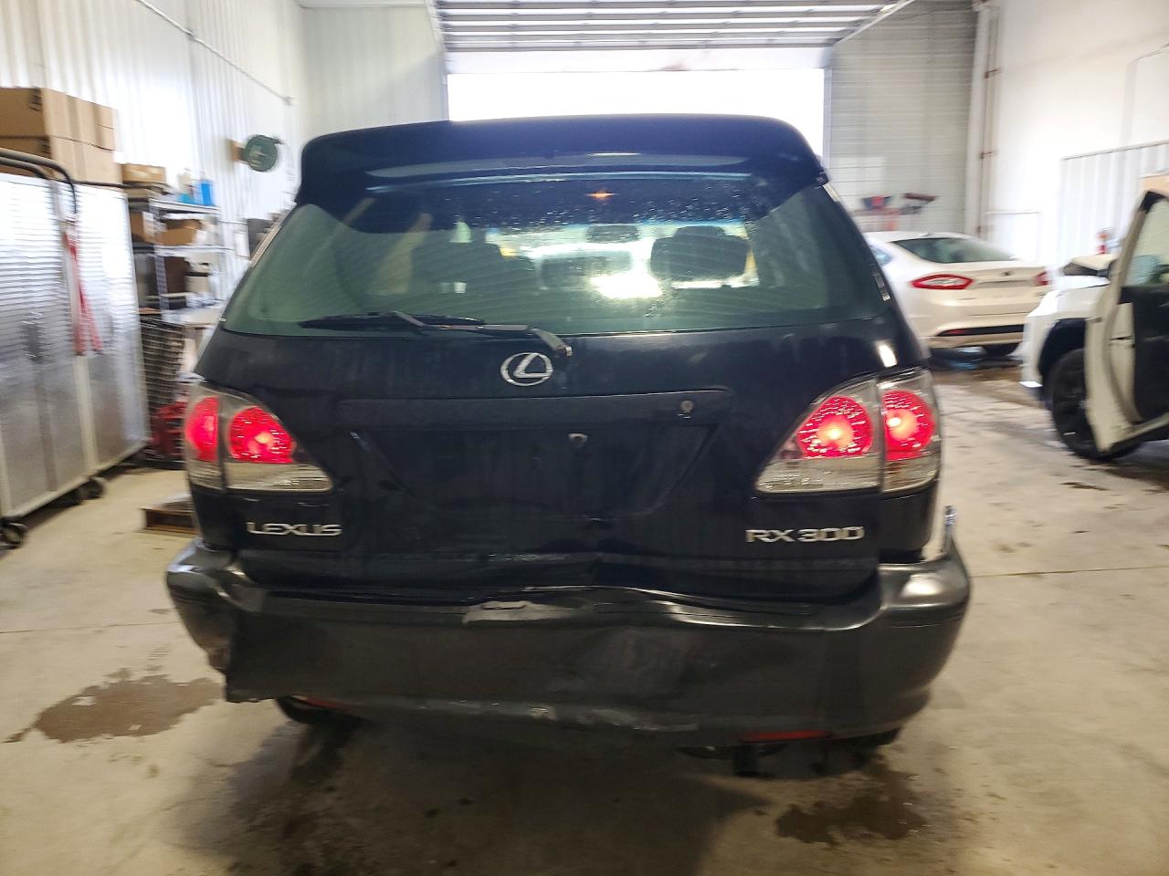 2001 Lexus Rx 300 Black vin: JTJHF10U910183682