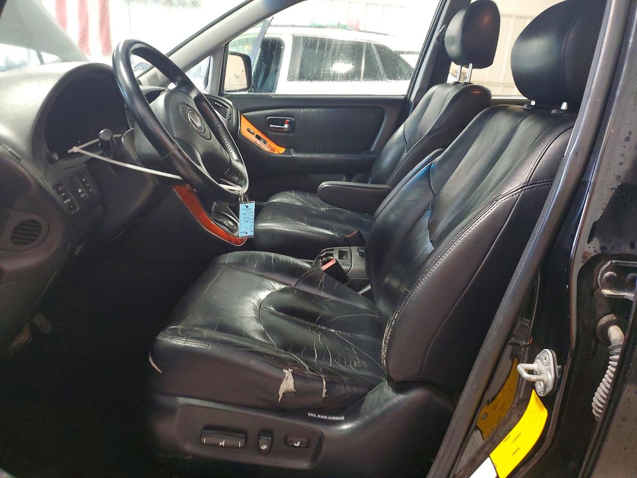 2001 Lexus Rx 300 Black vin: JTJHF10U910183682