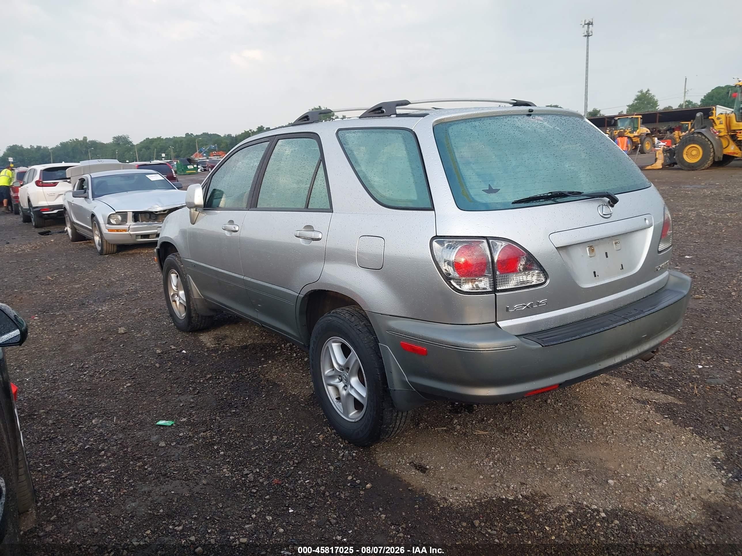2001 Lexus Rx 300   Silver vin: JTJHF10U910190213