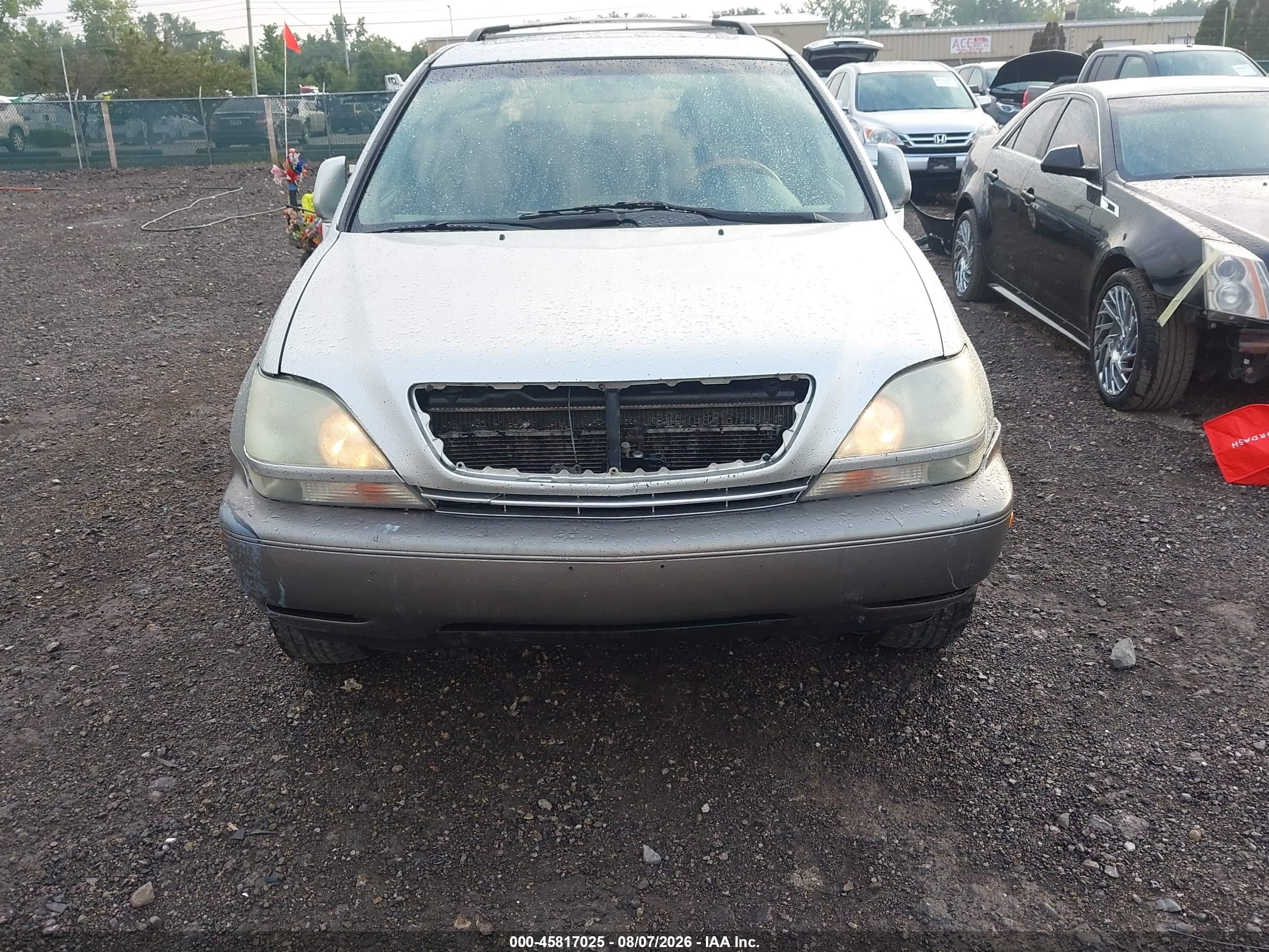 2001 Lexus Rx 300   Silver vin: JTJHF10U910190213
