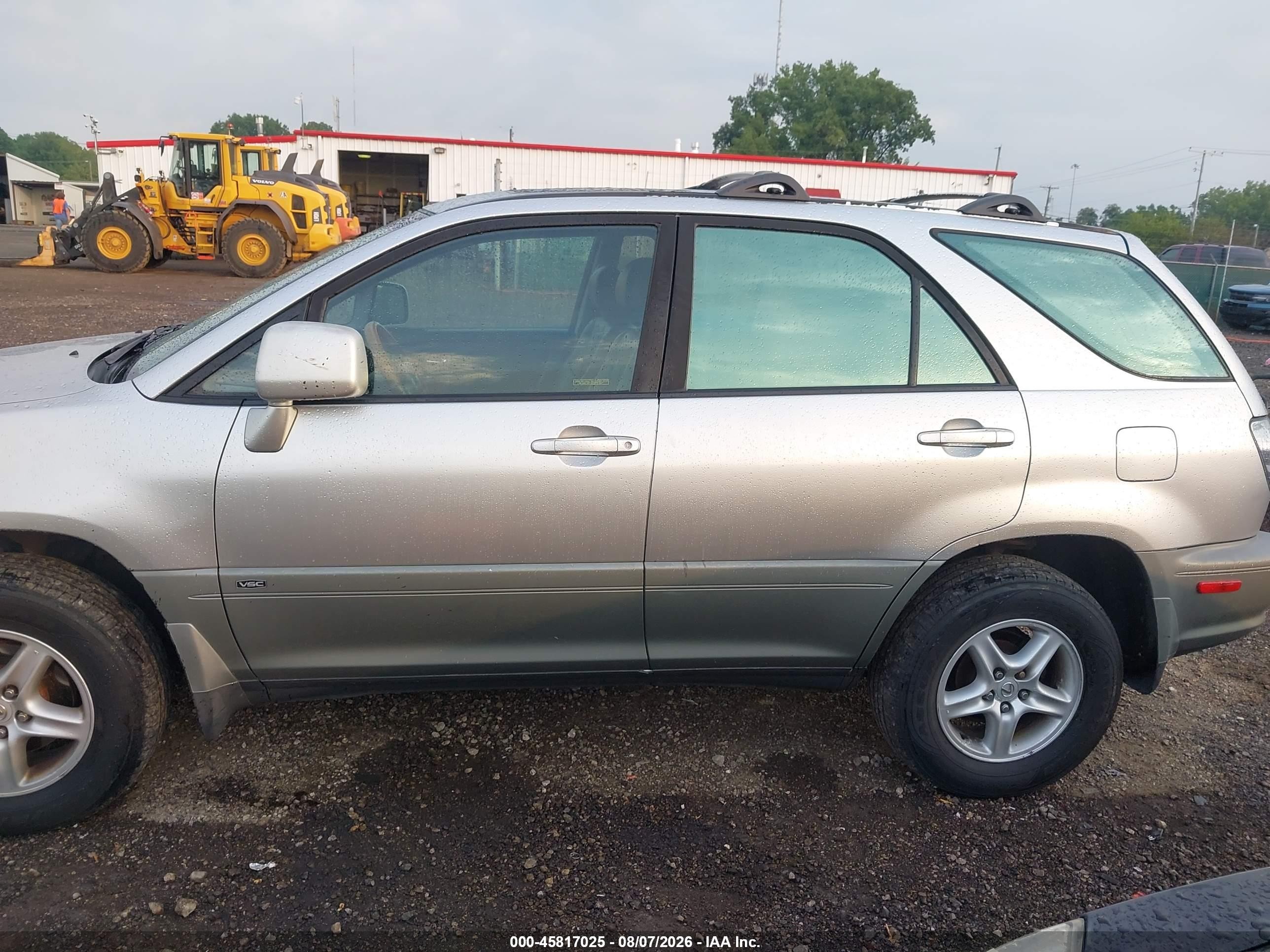 2001 Lexus Rx 300   Silver vin: JTJHF10U910190213