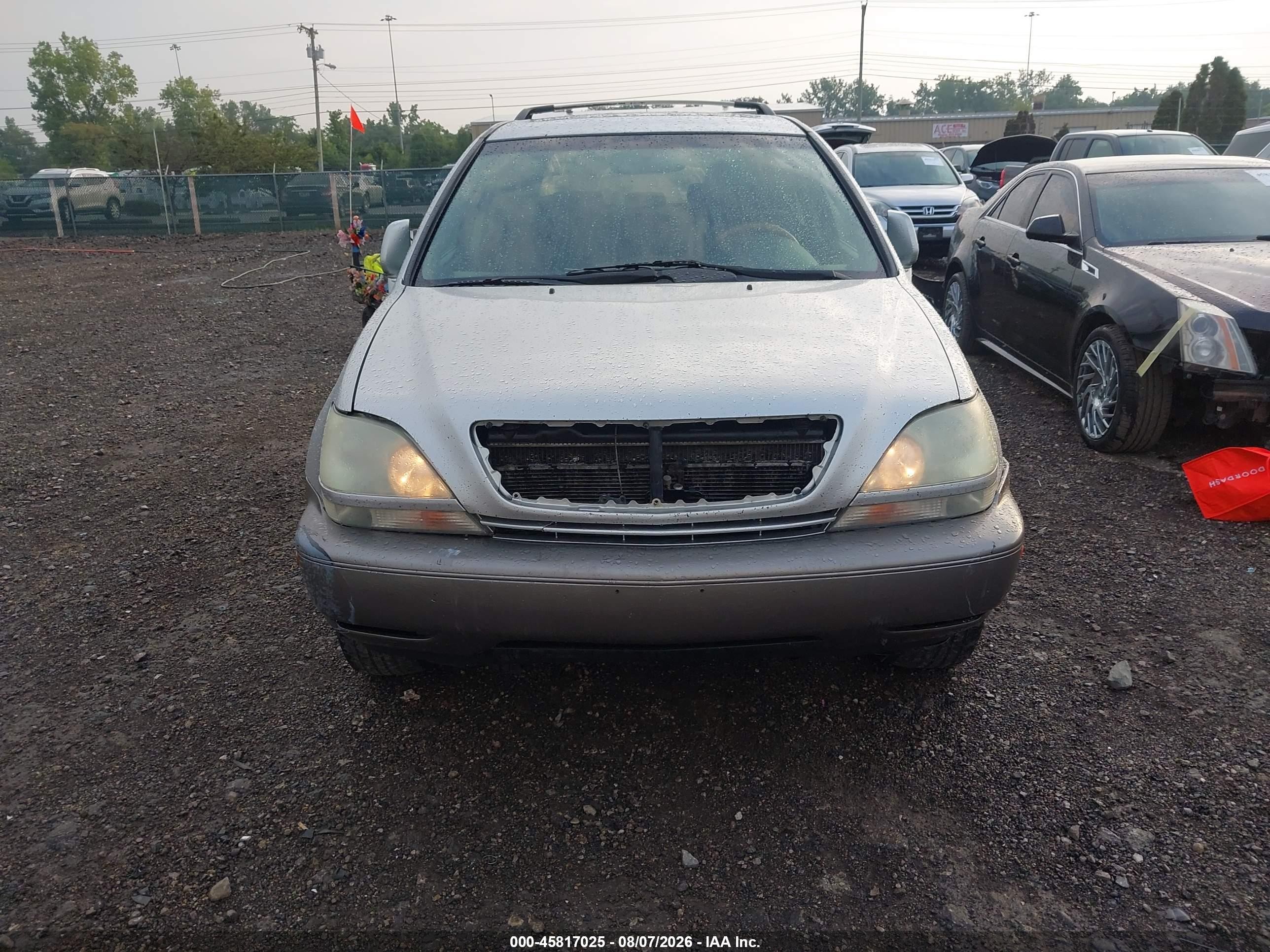 2001 Lexus Rx 300   Silver vin: JTJHF10U910190213