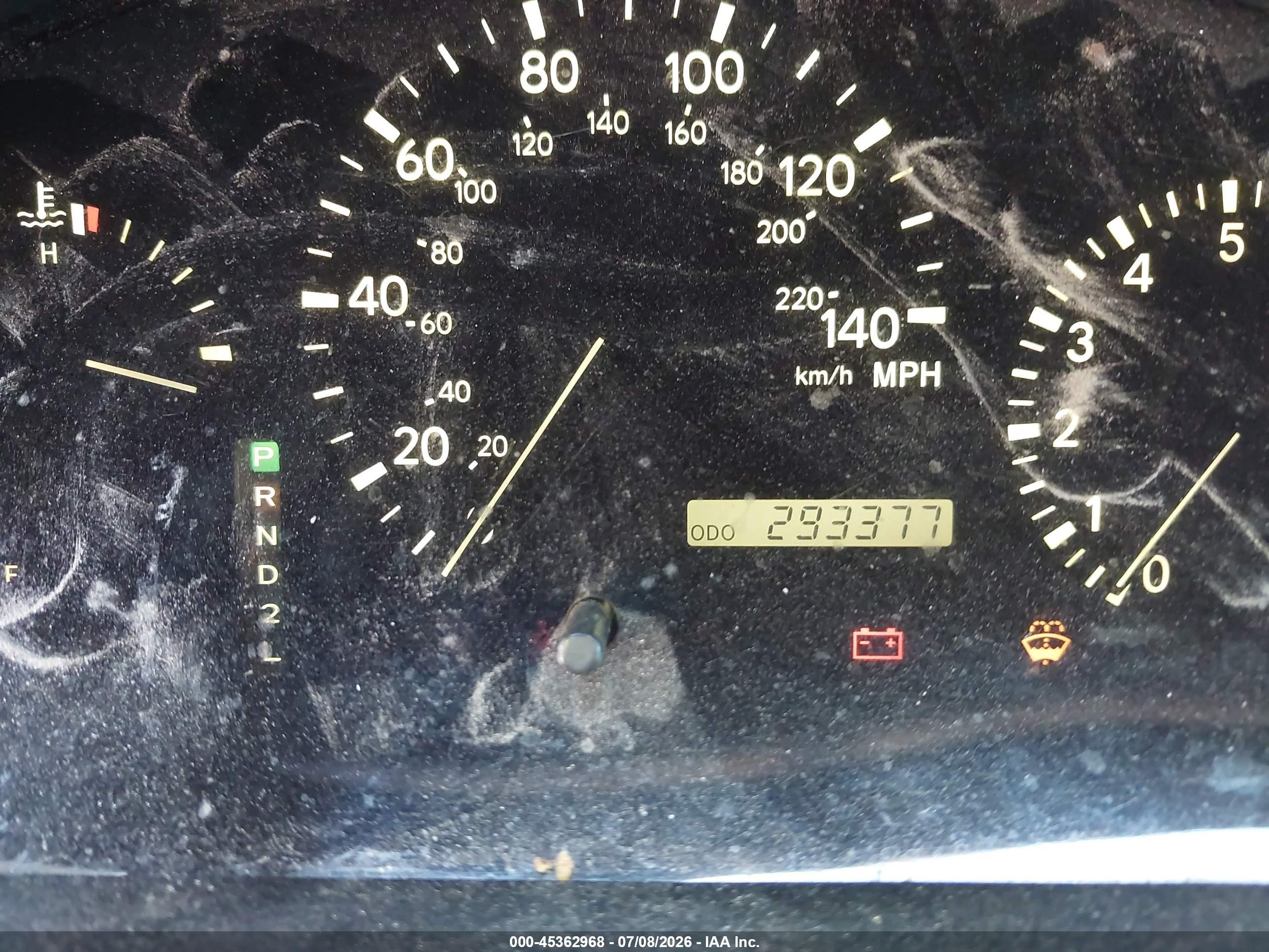 2001 Lexus Rx 300   Серебряный vin: JTJHF10U910225655
