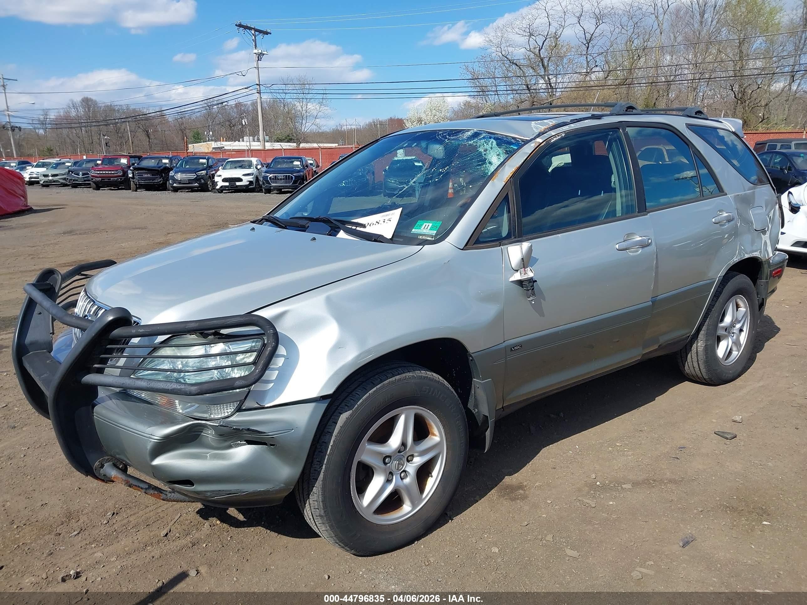 2003 Lexus Rx 300   Silver vin: JTJHF10U930302740