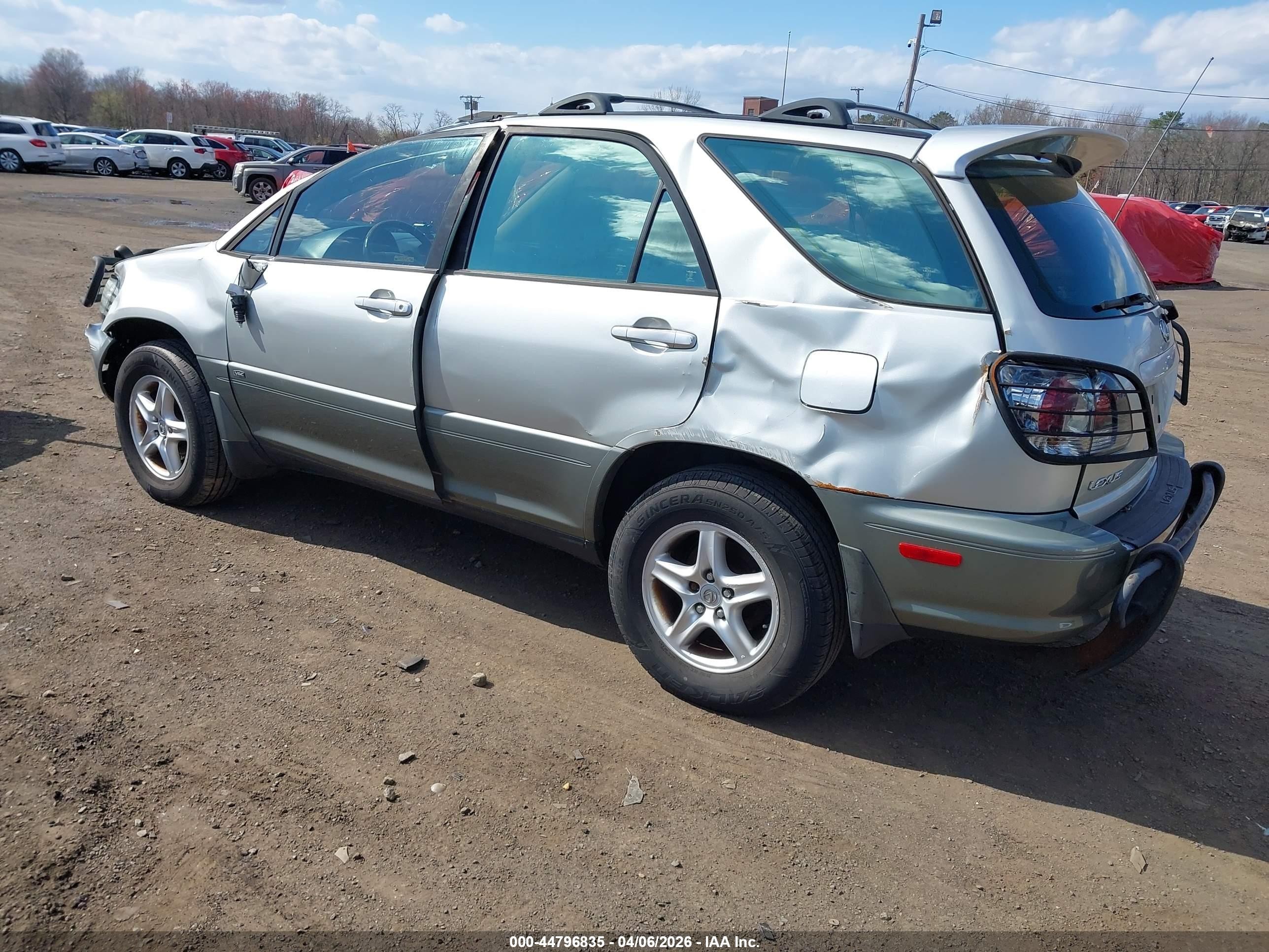 2003 Lexus Rx 300   Silver vin: JTJHF10U930302740