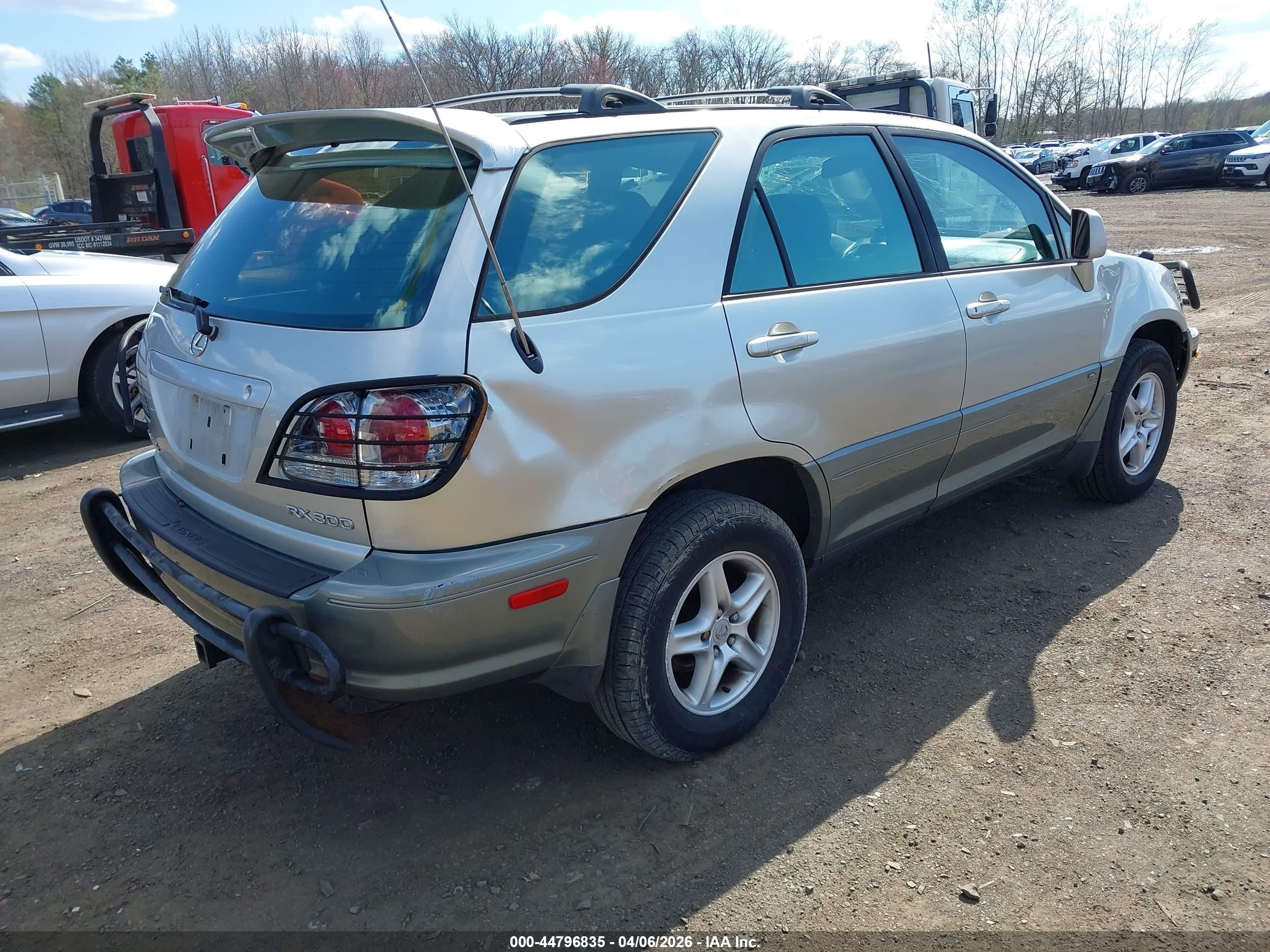 2003 Lexus Rx 300   Silver vin: JTJHF10U930302740