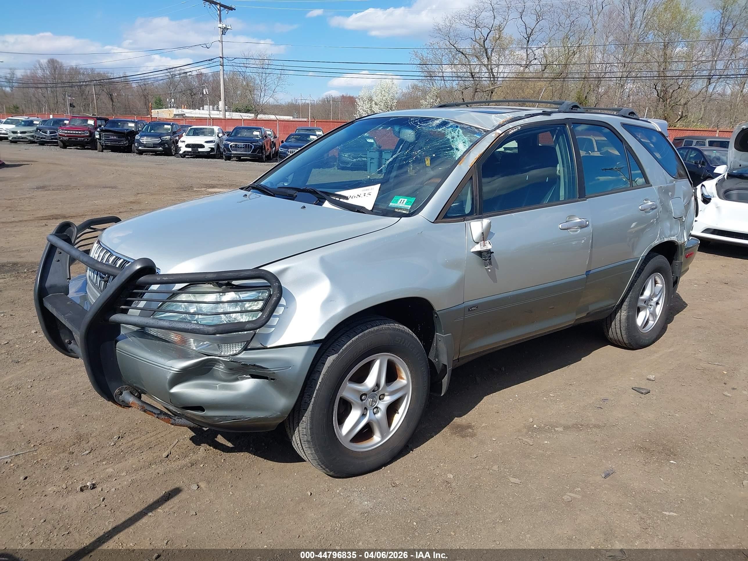 2003 Lexus Rx 300   Silver vin: JTJHF10U930302740
