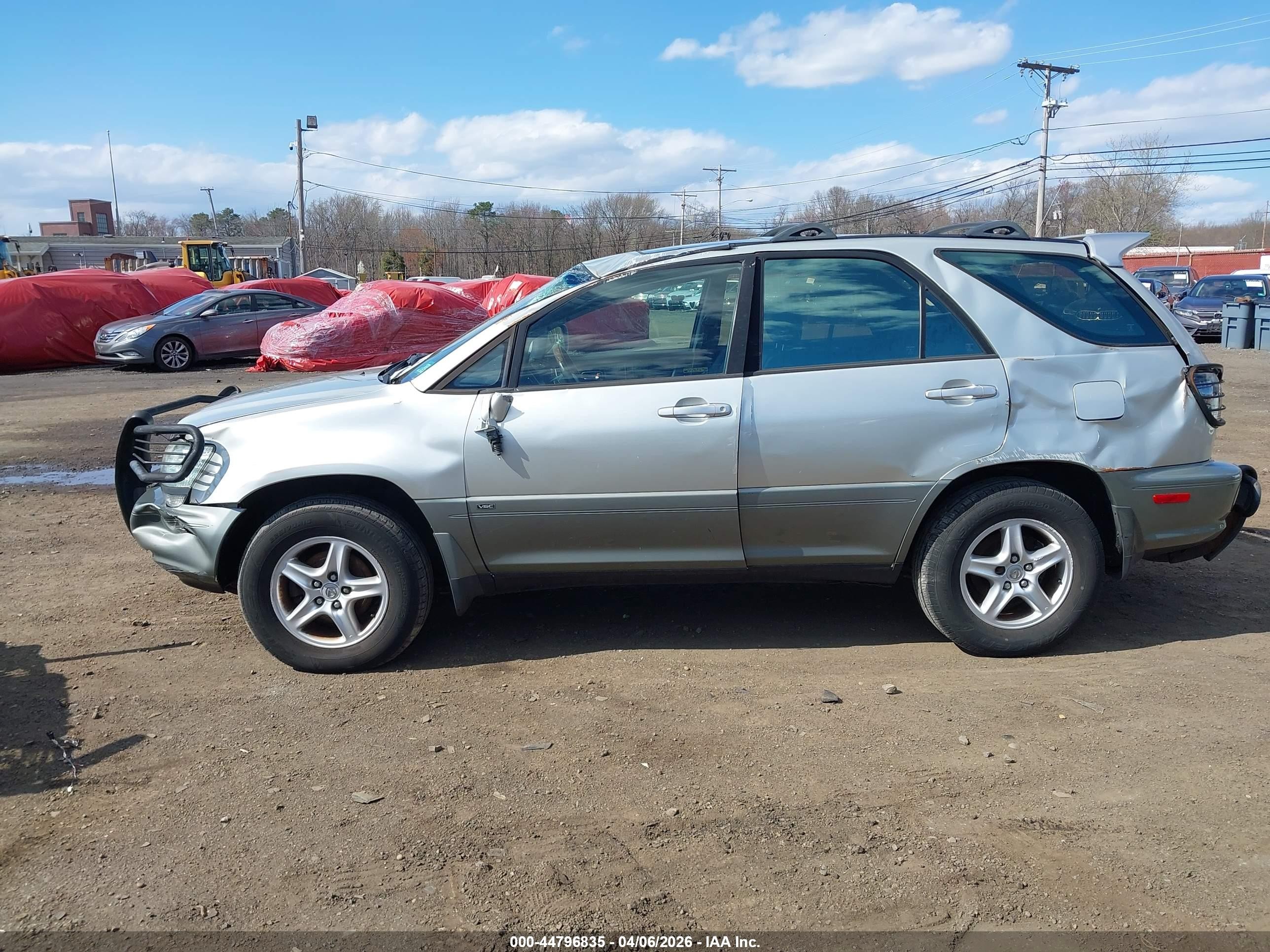 2003 Lexus Rx 300   Silver vin: JTJHF10U930302740