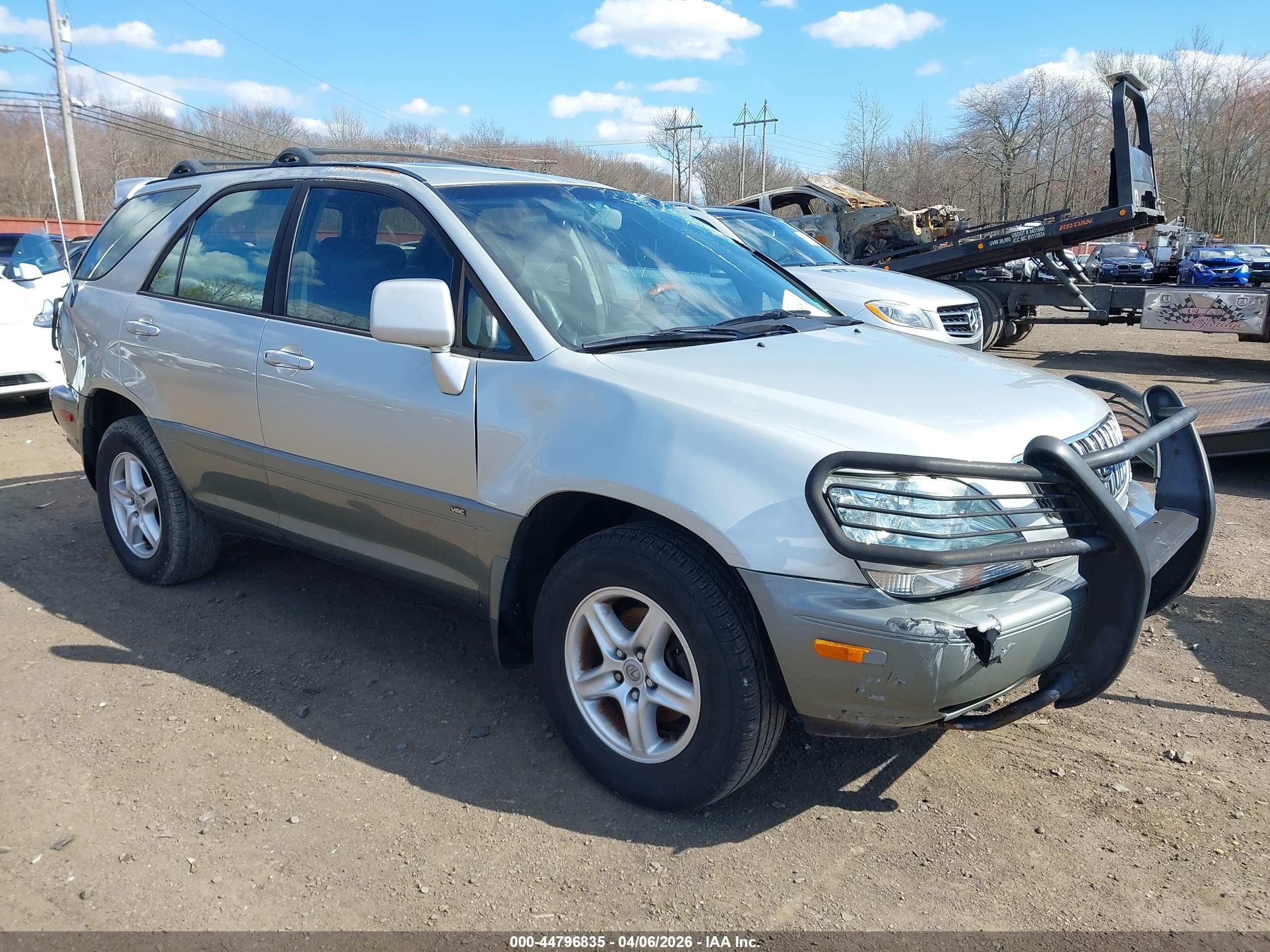 2003 Lexus Rx 300   Silver vin: JTJHF10U930302740