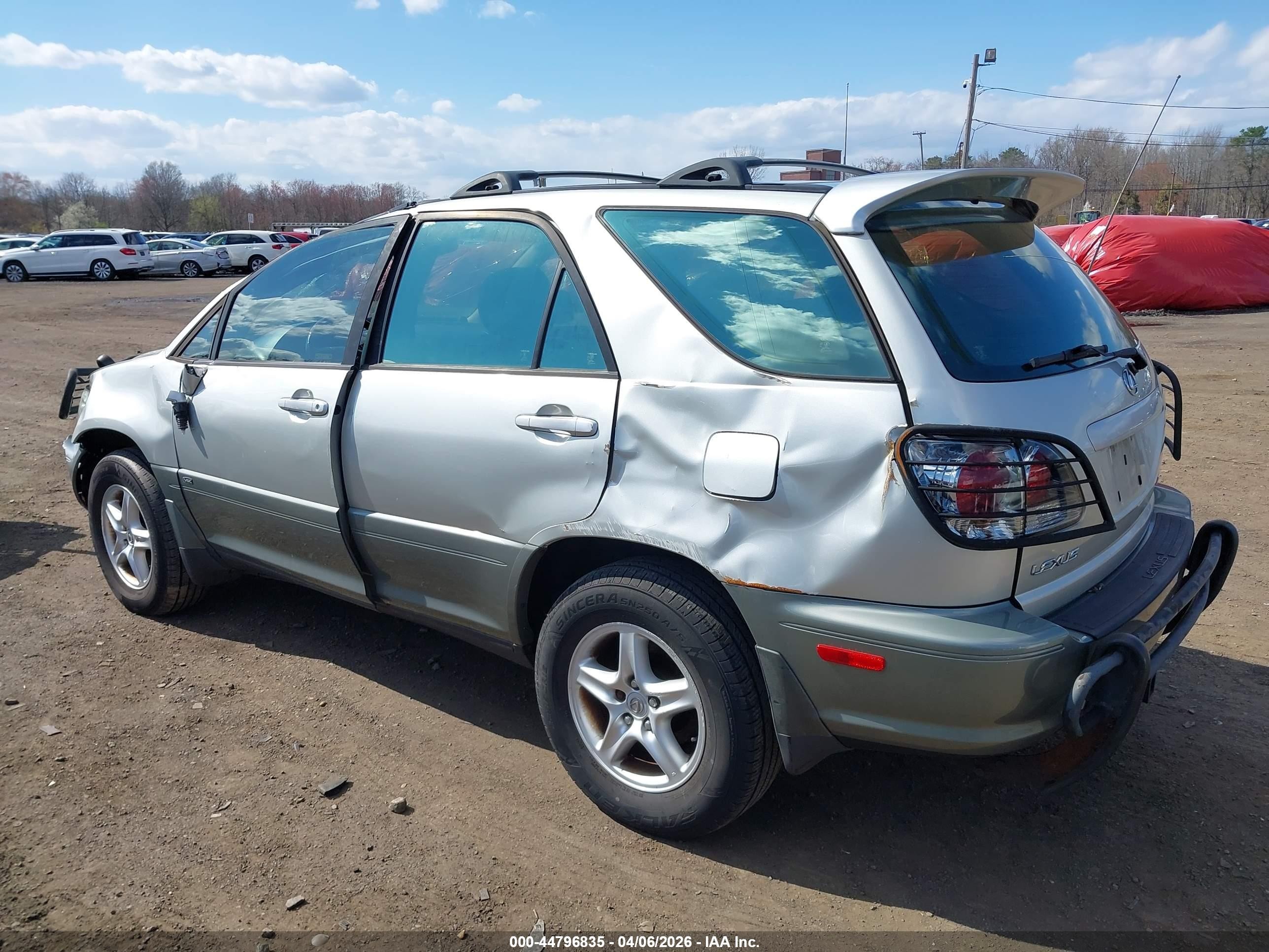 2003 Lexus Rx 300   Silver vin: JTJHF10U930302740