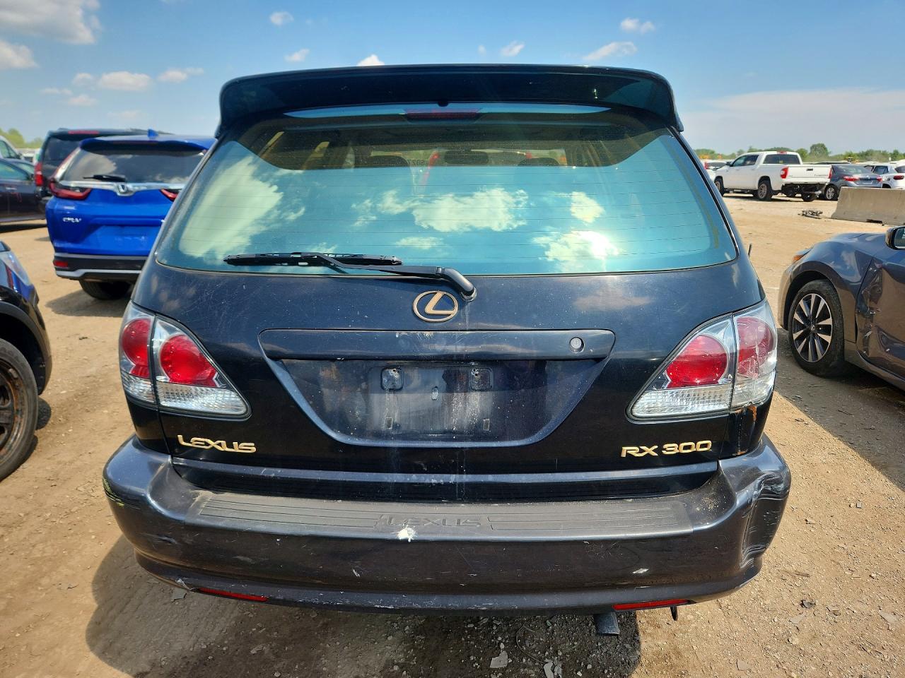 2003 Lexus Rx 300 Black vin: JTJHF10U930308537