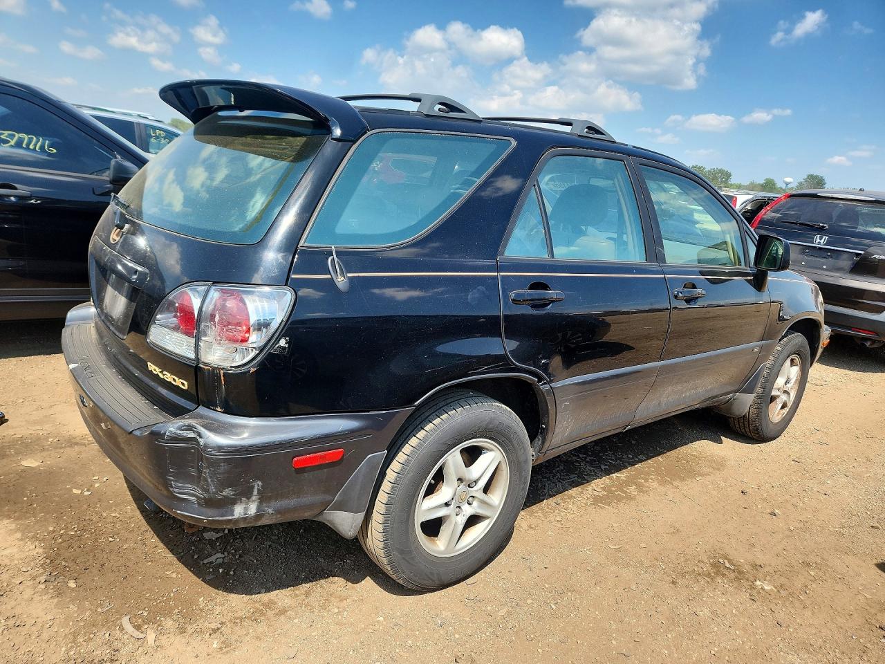 2003 Lexus Rx 300 Black vin: JTJHF10U930308537