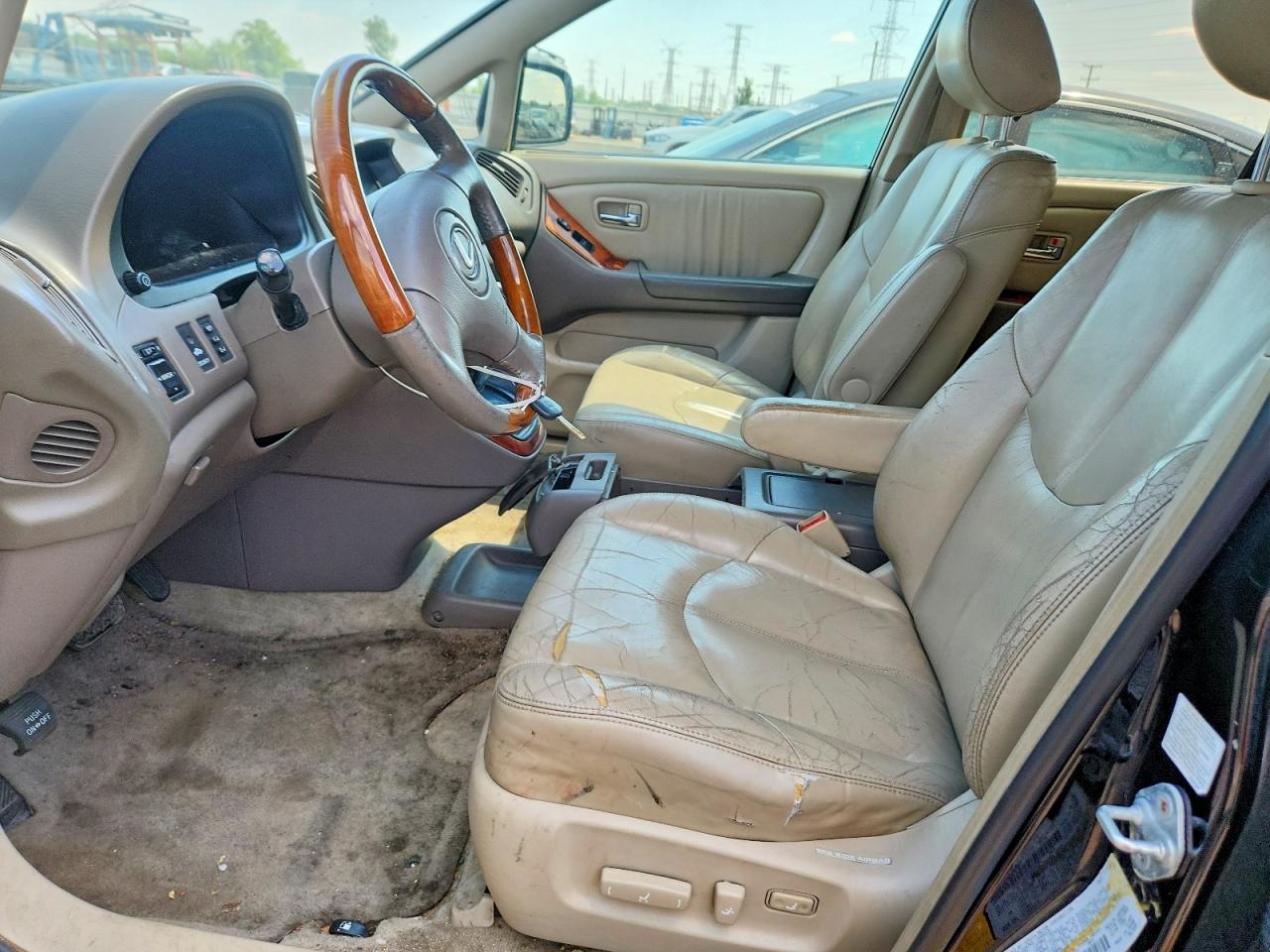 2003 Lexus Rx 300 Black vin: JTJHF10U930308537