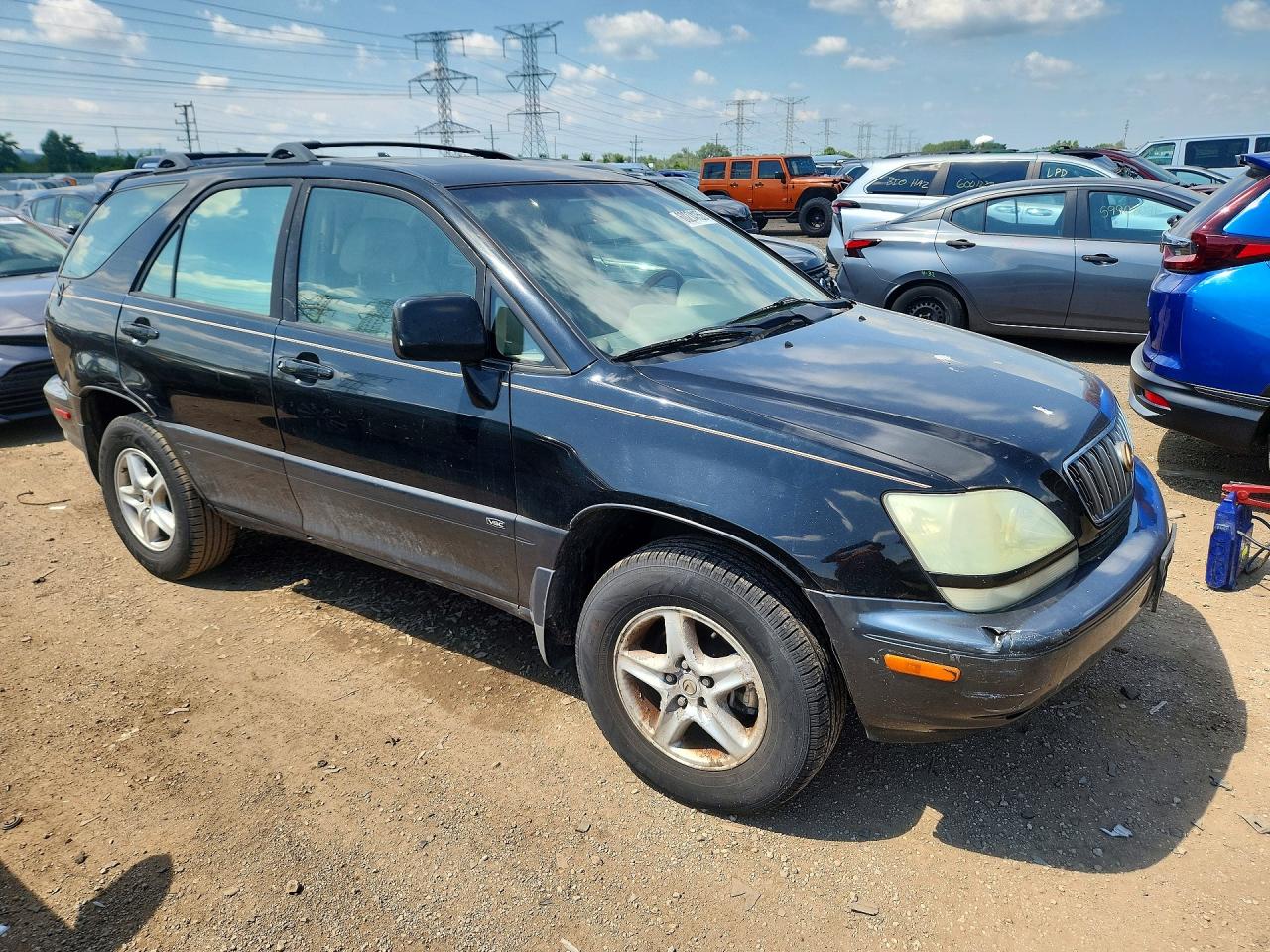 2003 Lexus Rx 300 Black vin: JTJHF10U930308537