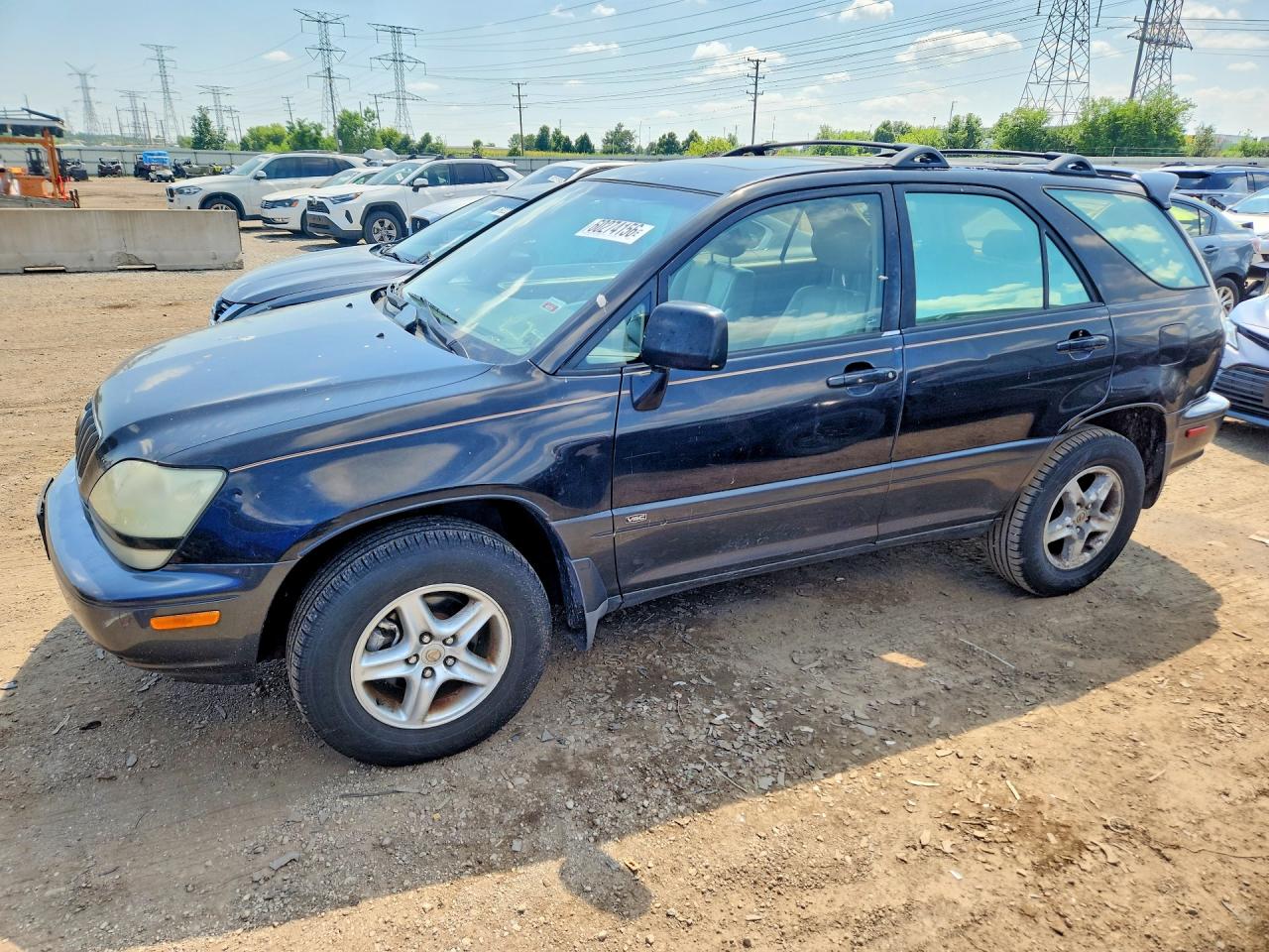 2003 Lexus Rx 300 Black vin: JTJHF10U930308537