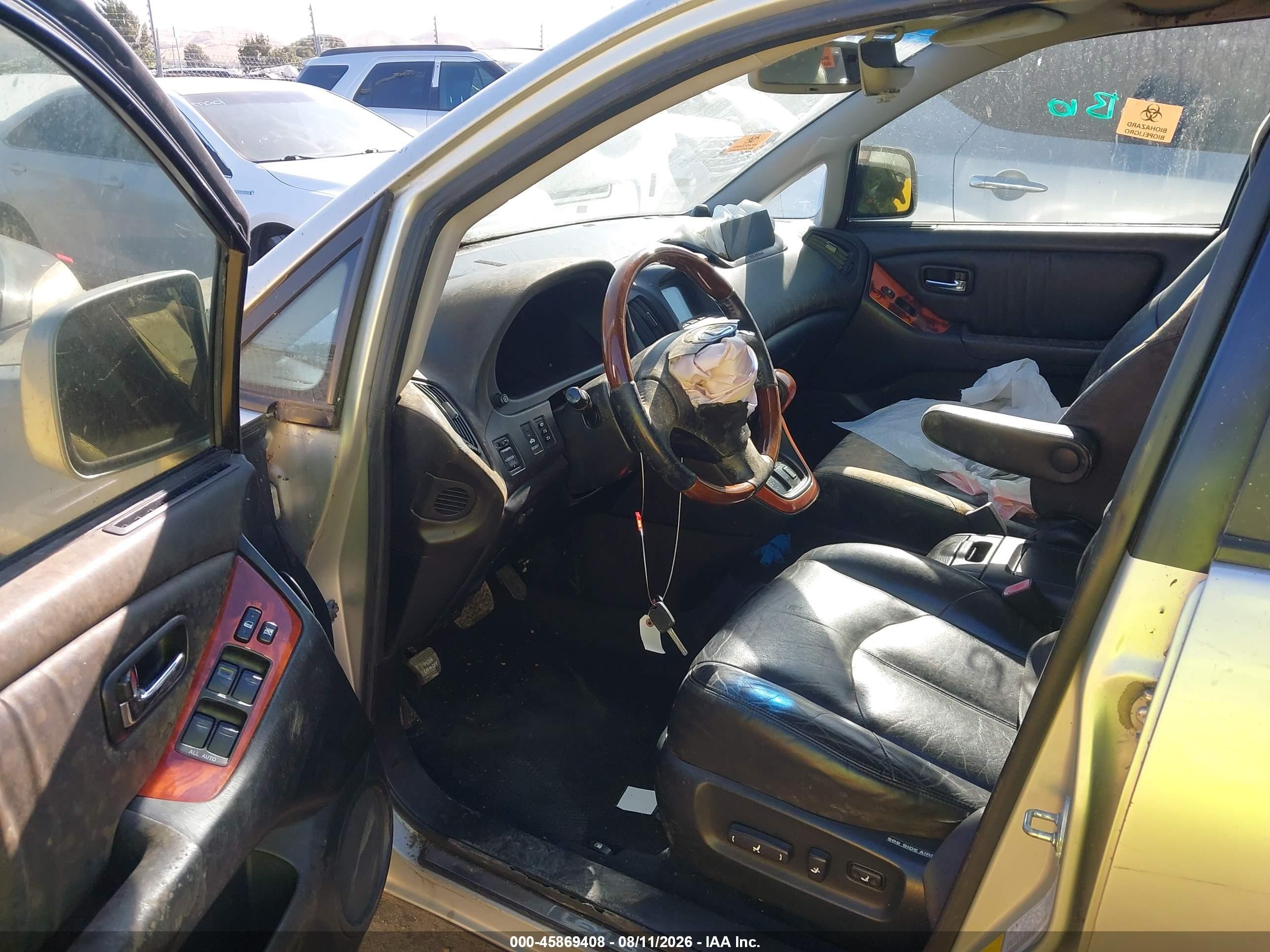 2003 Lexus Rx 300   Gray vin: JTJHF10U930311289