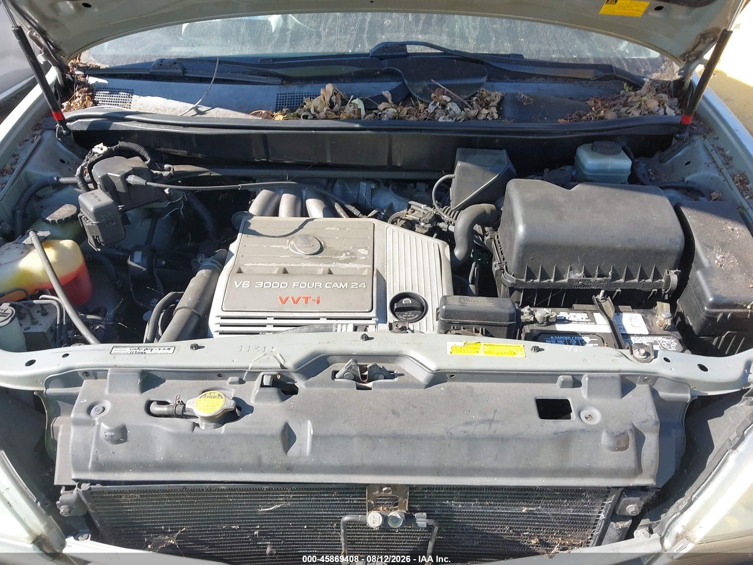 2003 Lexus Rx 300   Gray vin: JTJHF10U930311289