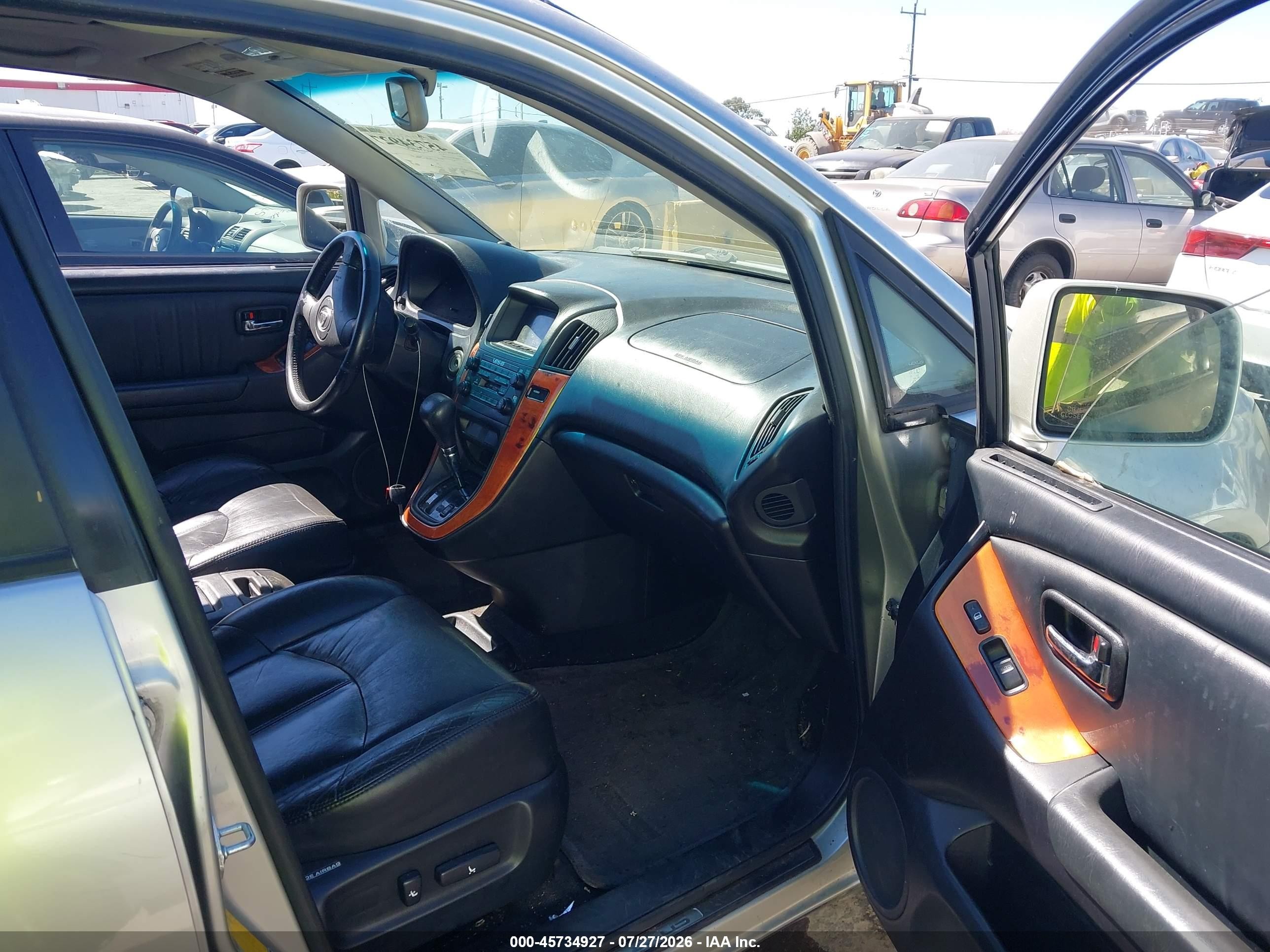 2001 Lexus Rx 300   Gray vin: JTJHF10UX10170889