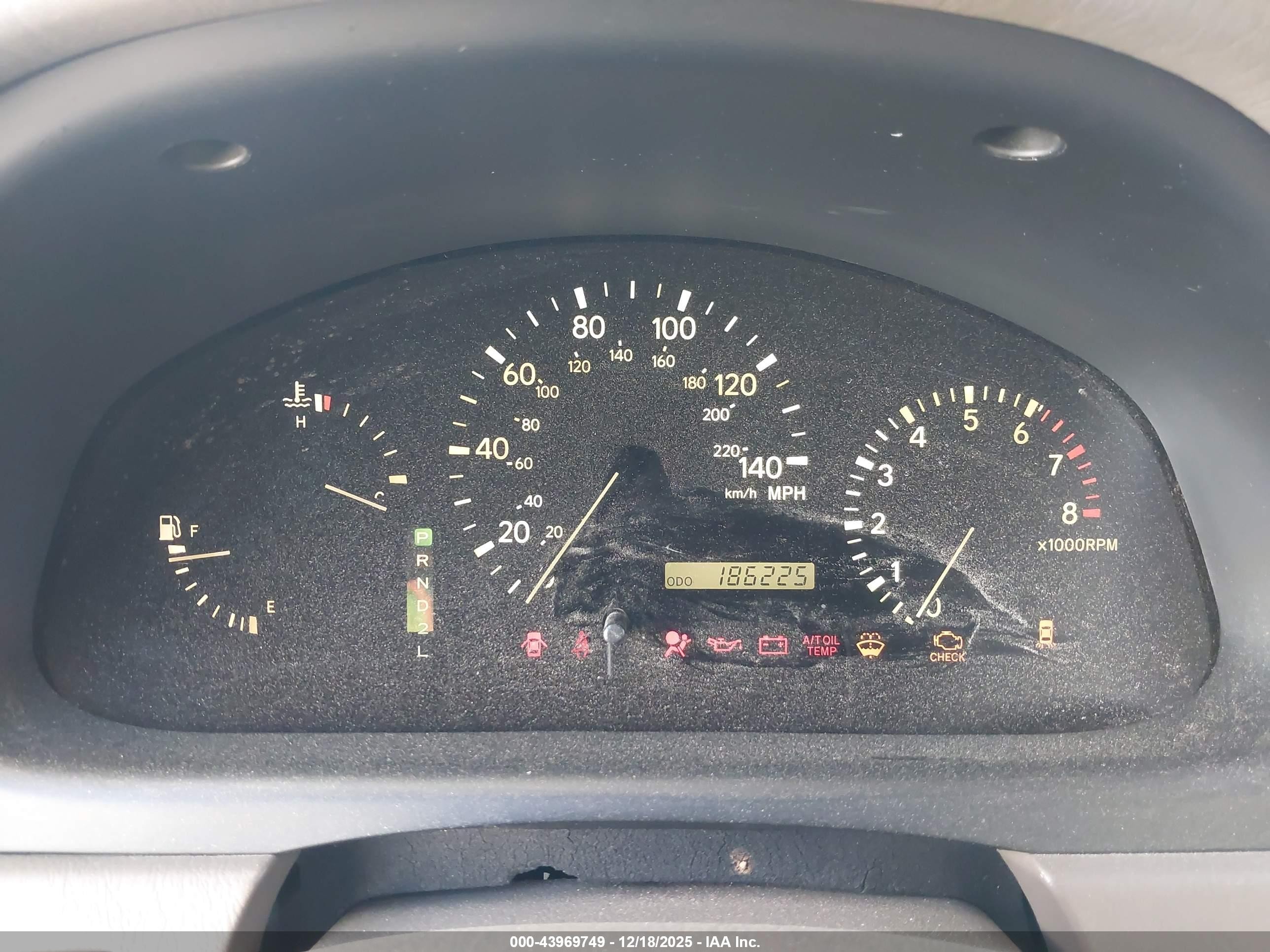 2001 Lexus Rx 300   Серый vin: JTJHF10UX10188146