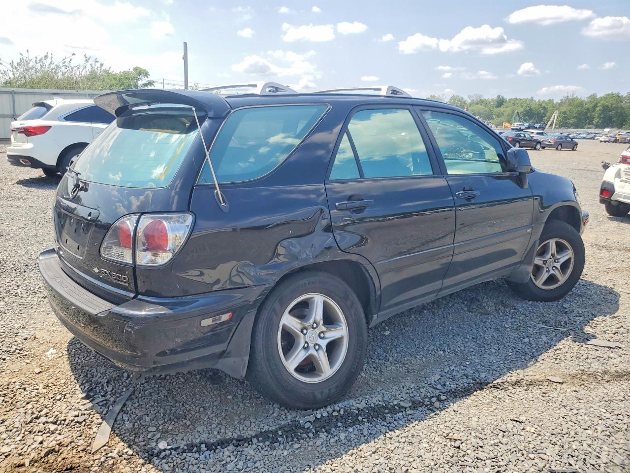 2001 Lexus Rx 300 Black vin: JTJHF10UX10209688